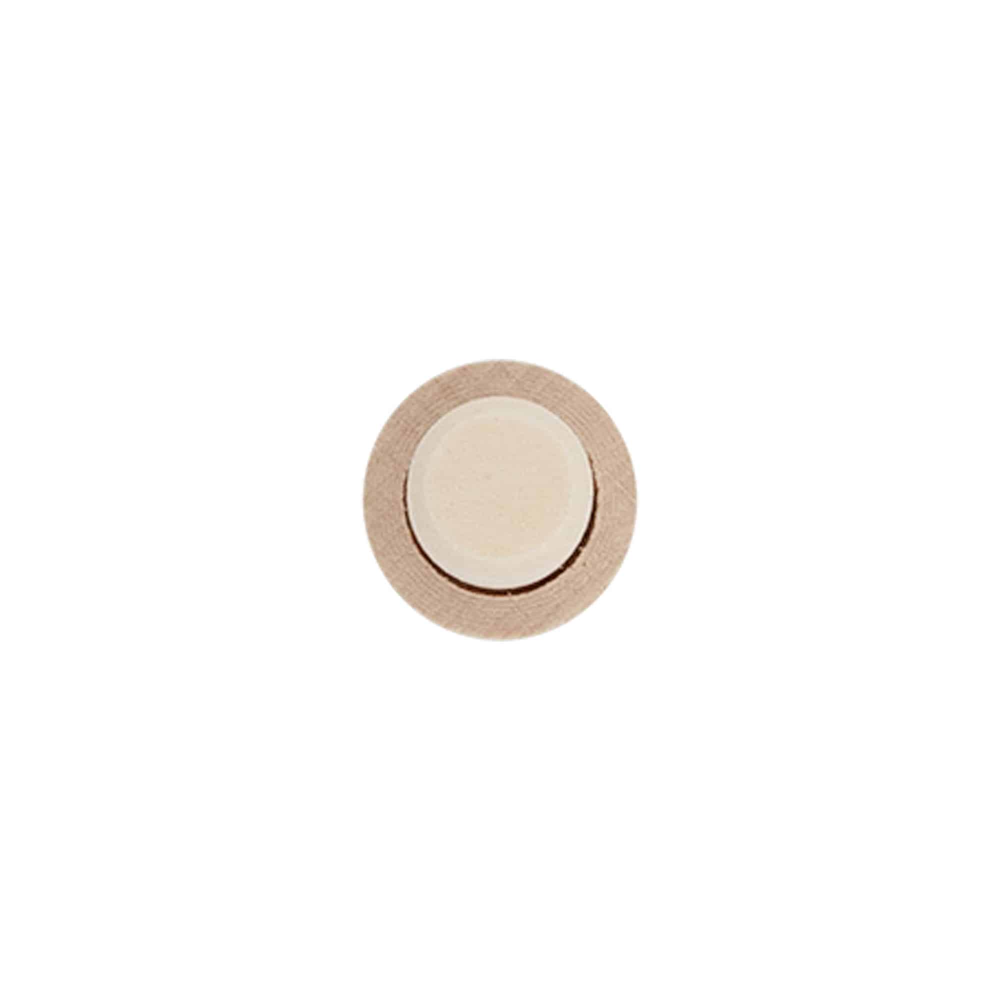 Grebprop 14 mm, træ/plast, til åbning: kork Grebprop 14 mm, træ/plast, til åbning: kork