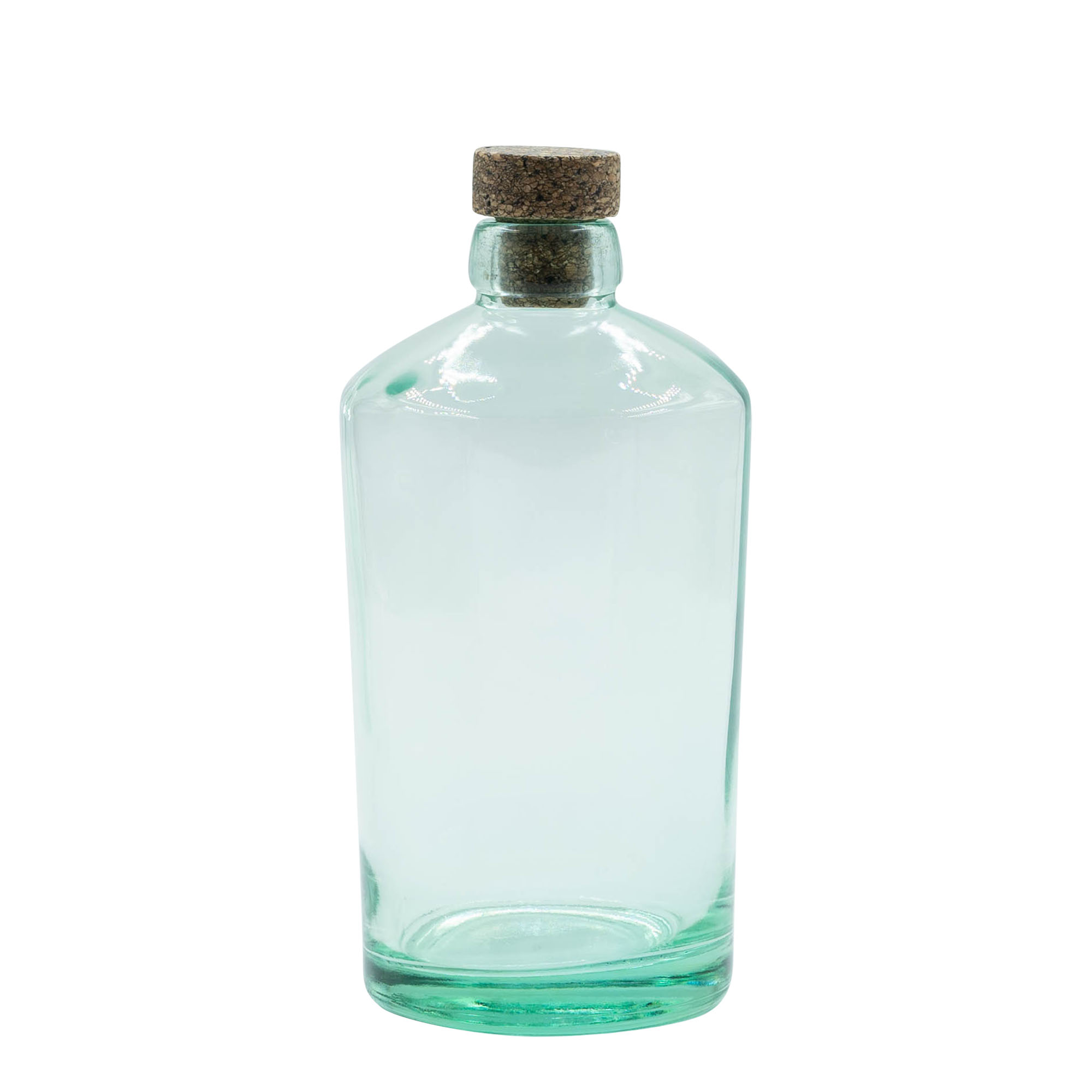 700 ml glasflaske 'Barrel', åbning: kork 700 ml glasflaske 'Barrel', åbning: kork