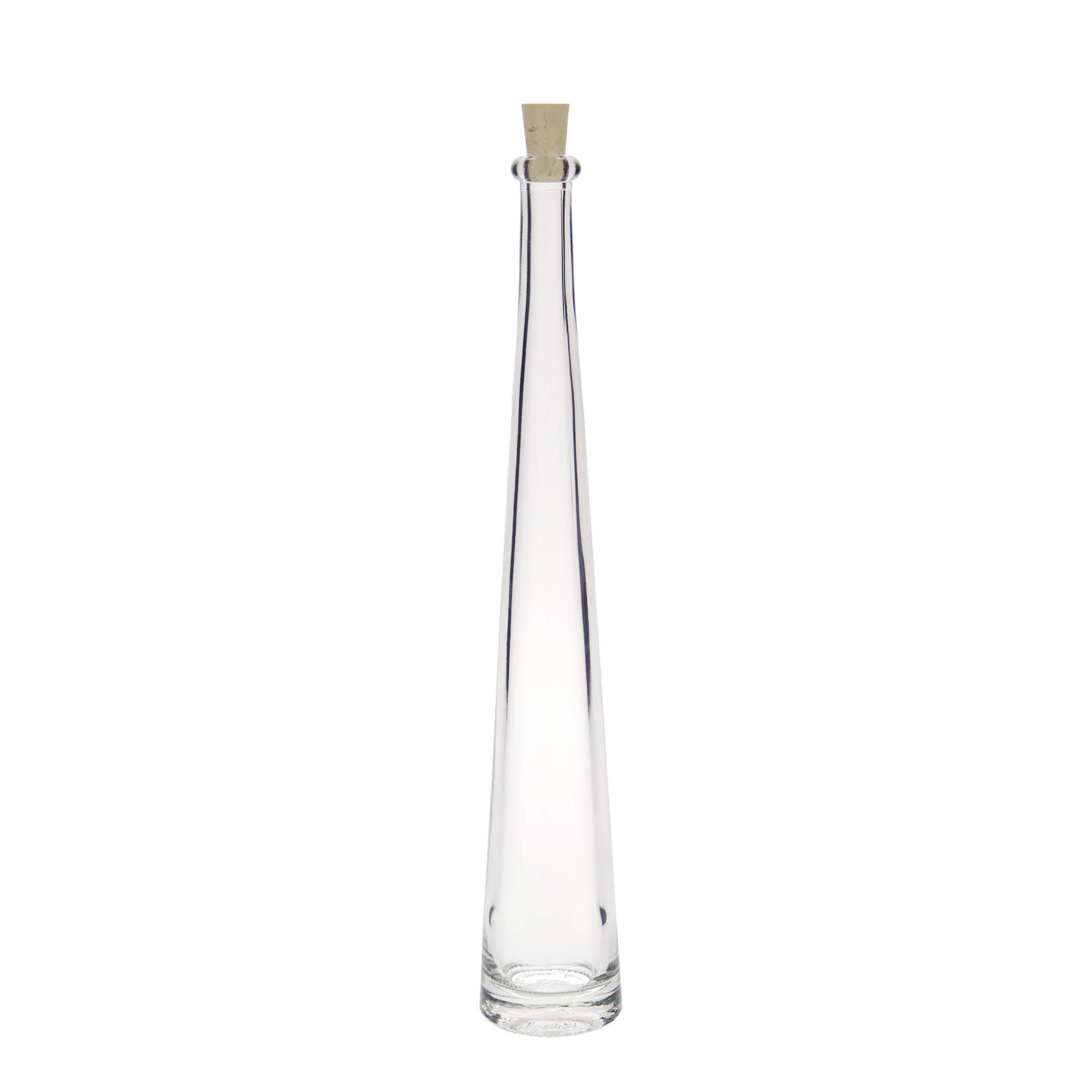 100 ml glasflaske 'Dama Rondo', åbning: kork