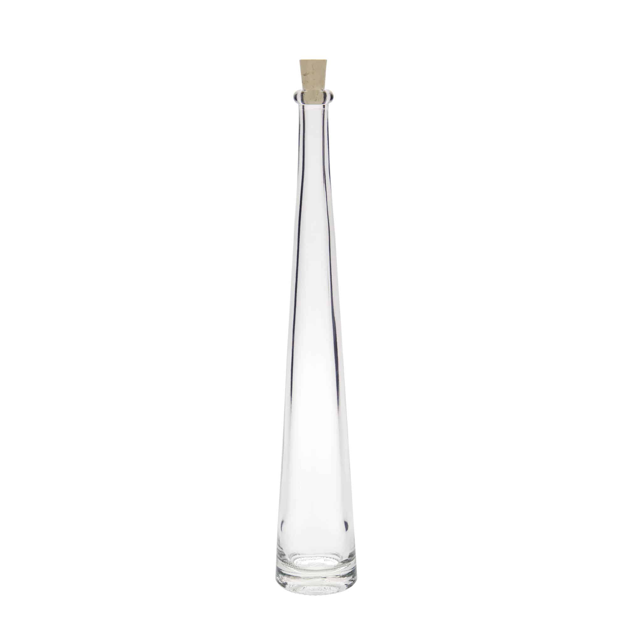 100 ml glasflaske »Dama Rondo«, åbning: kork
