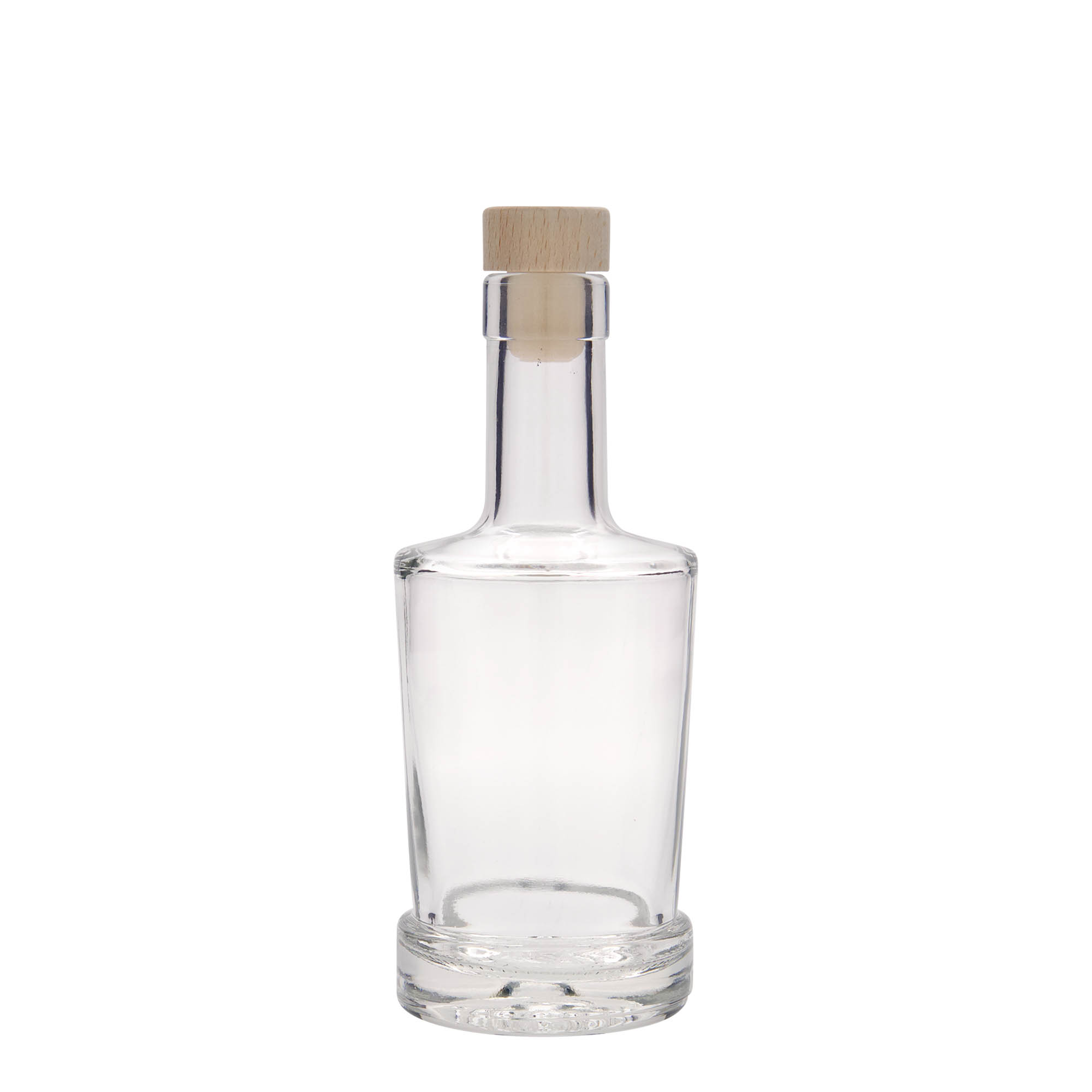 250 ml glasflaske 'Deborah', åbning: kork