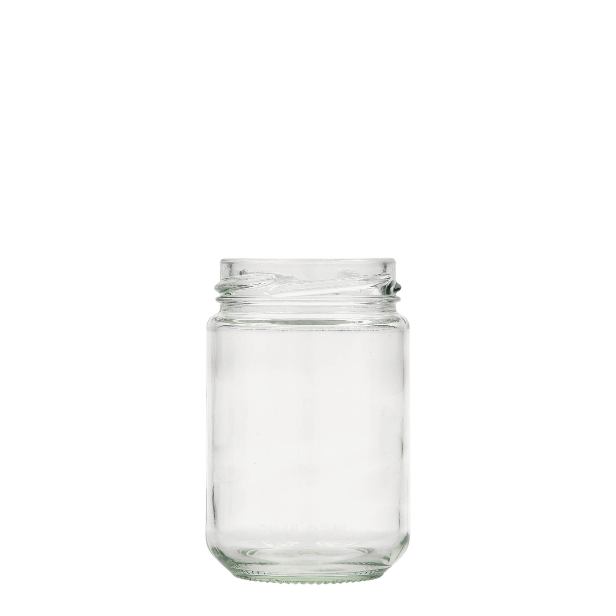 156 ml højt rundt glas, åbning: Twist-Off (TO 53)