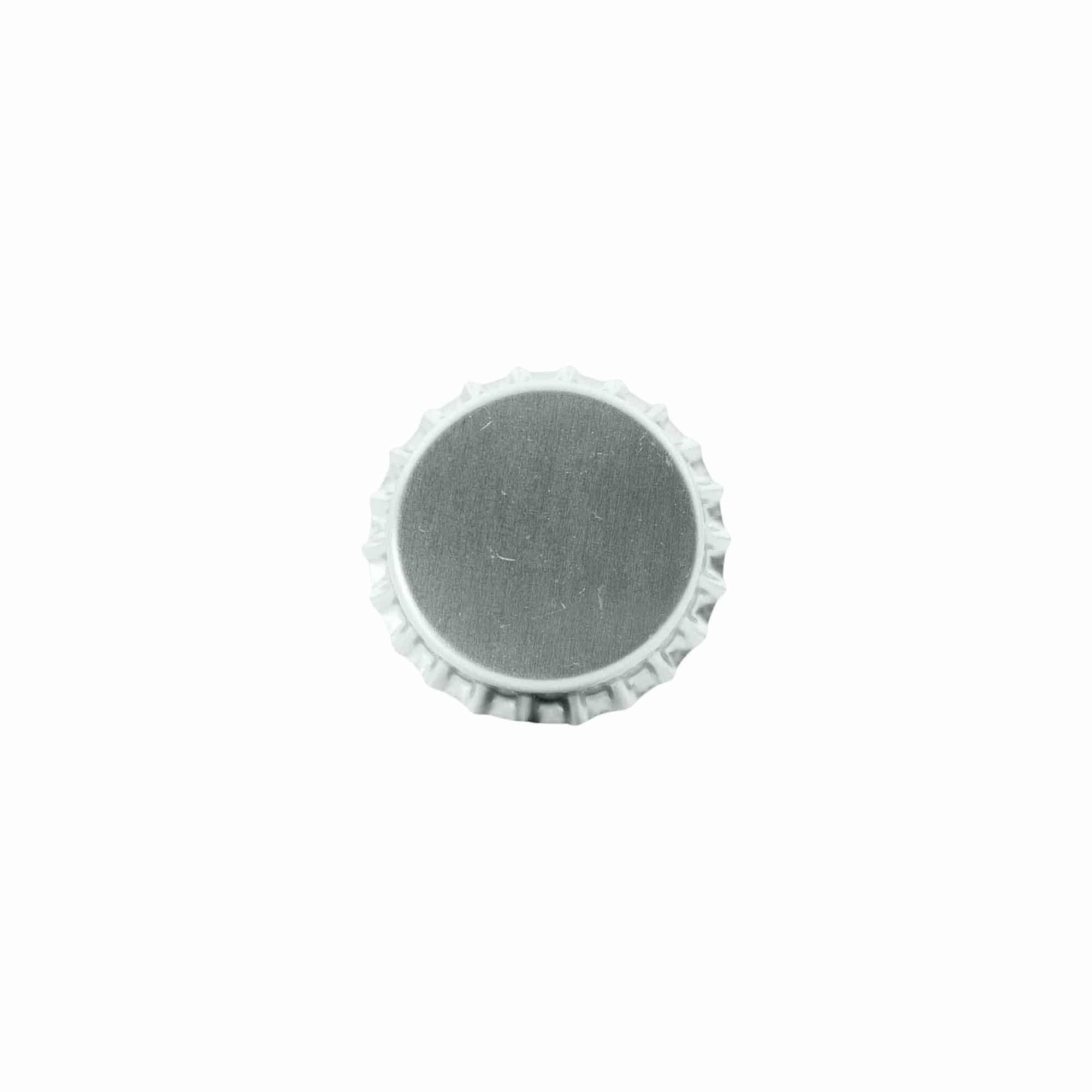 Kapsel 29 mm, metal, sølv Kapsel 29 mm, metal, sølv