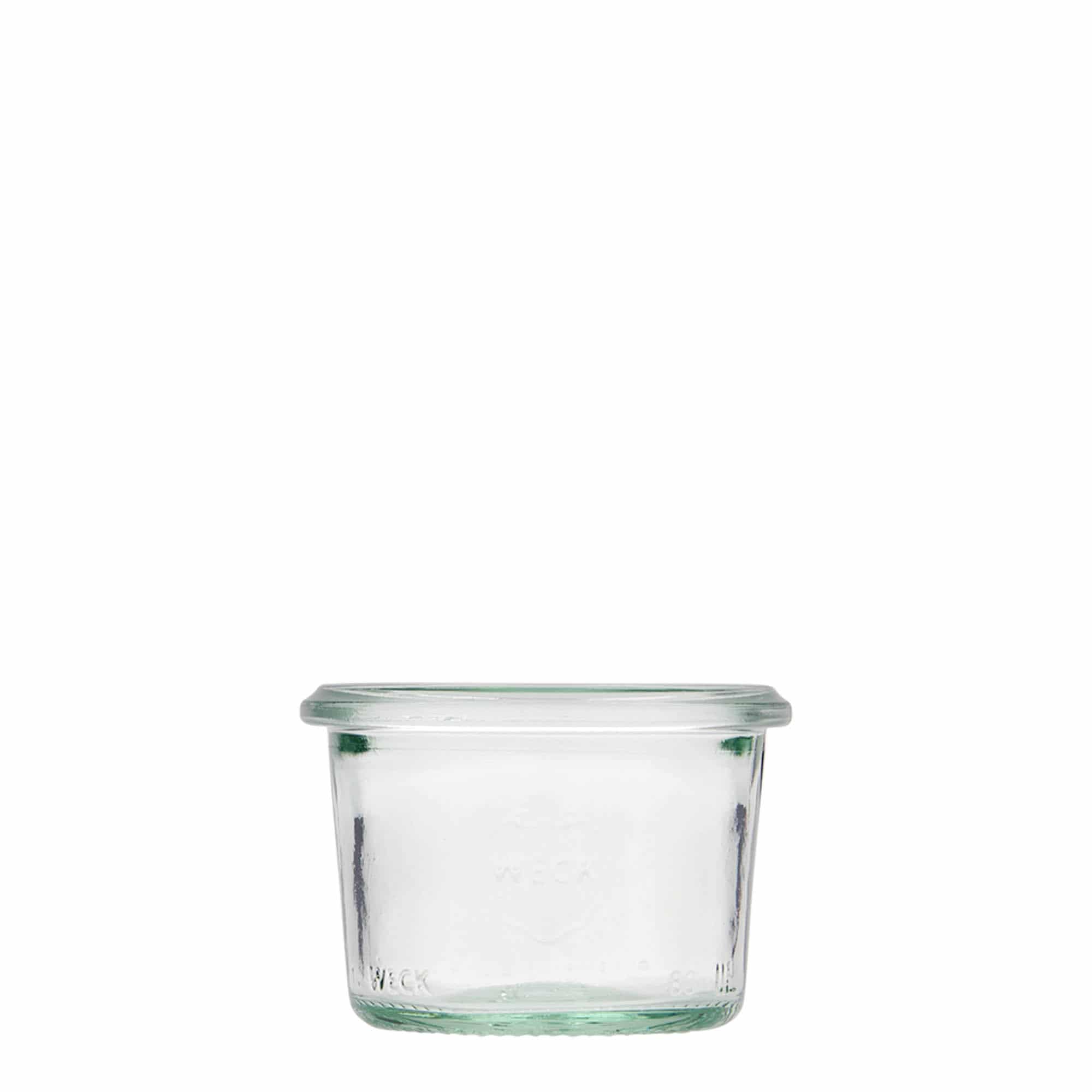 80 ml WECK-sturzglas, åbning: rundkant