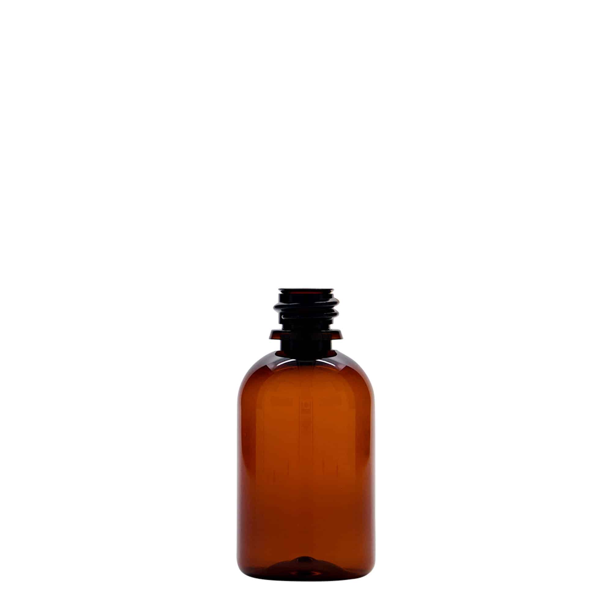 50 ml PET-medicinflaske 'Easy Living', brun, plast, åbning: DIN 18 50 ml PET-medicinflaske 'Easy Living', brun, plast, åbning: DIN 18