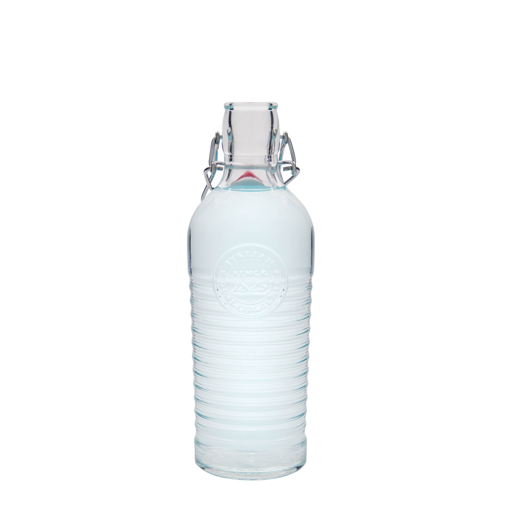 750 ml glasflaske 'Officina 1825', åbning: patentprop 750 ml glasflaske 'Officina 1825', åbning: patentprop