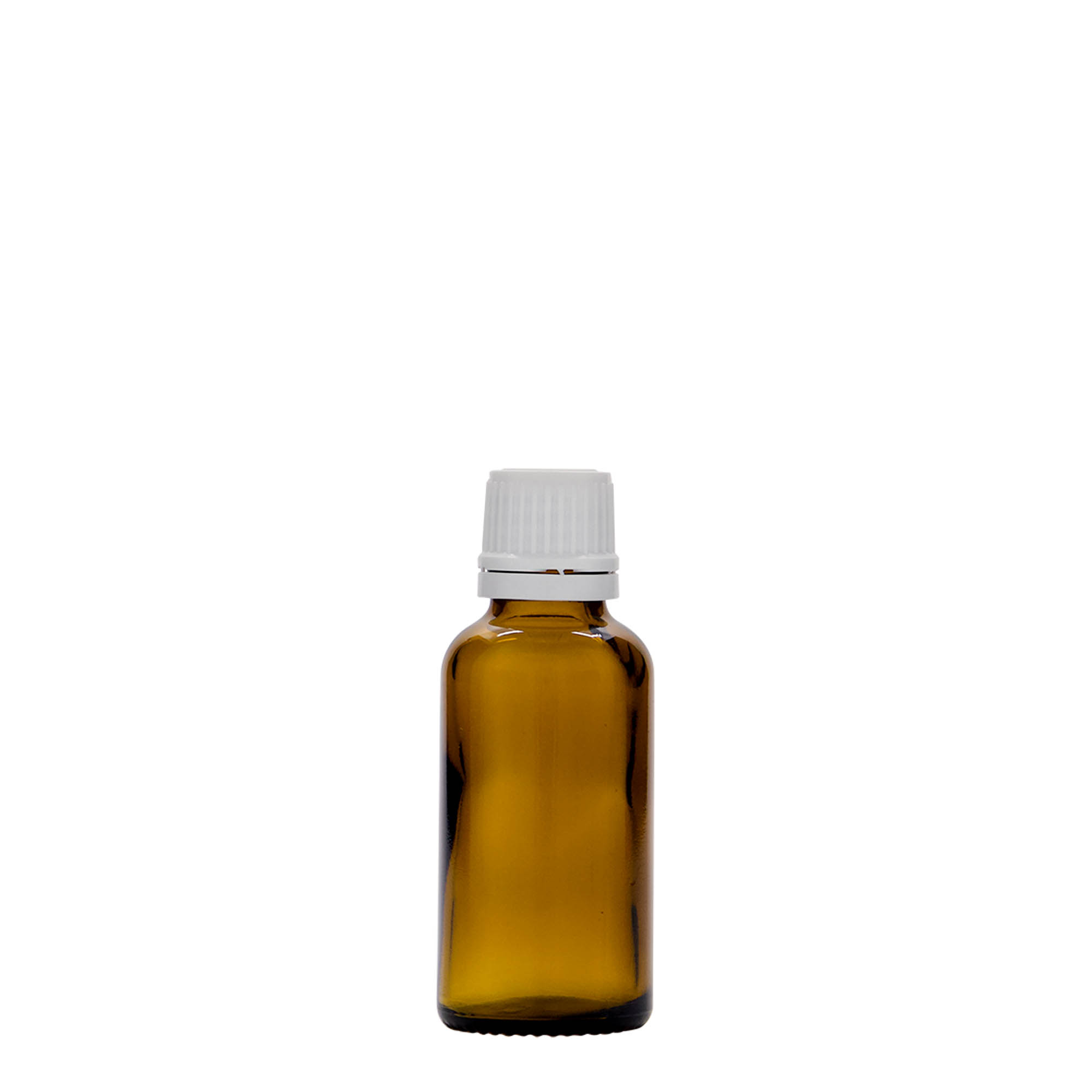 30 ml medicinflaske, glas, brun, åbning: DIN 18 30 ml medicinflaske, glas, brun, åbning: DIN 18