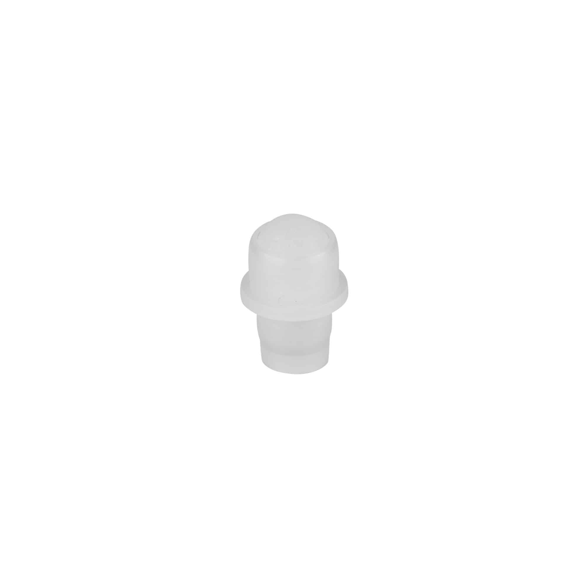 Indsats til 10 ml roll-on-flaske, LDPE-plast, natur