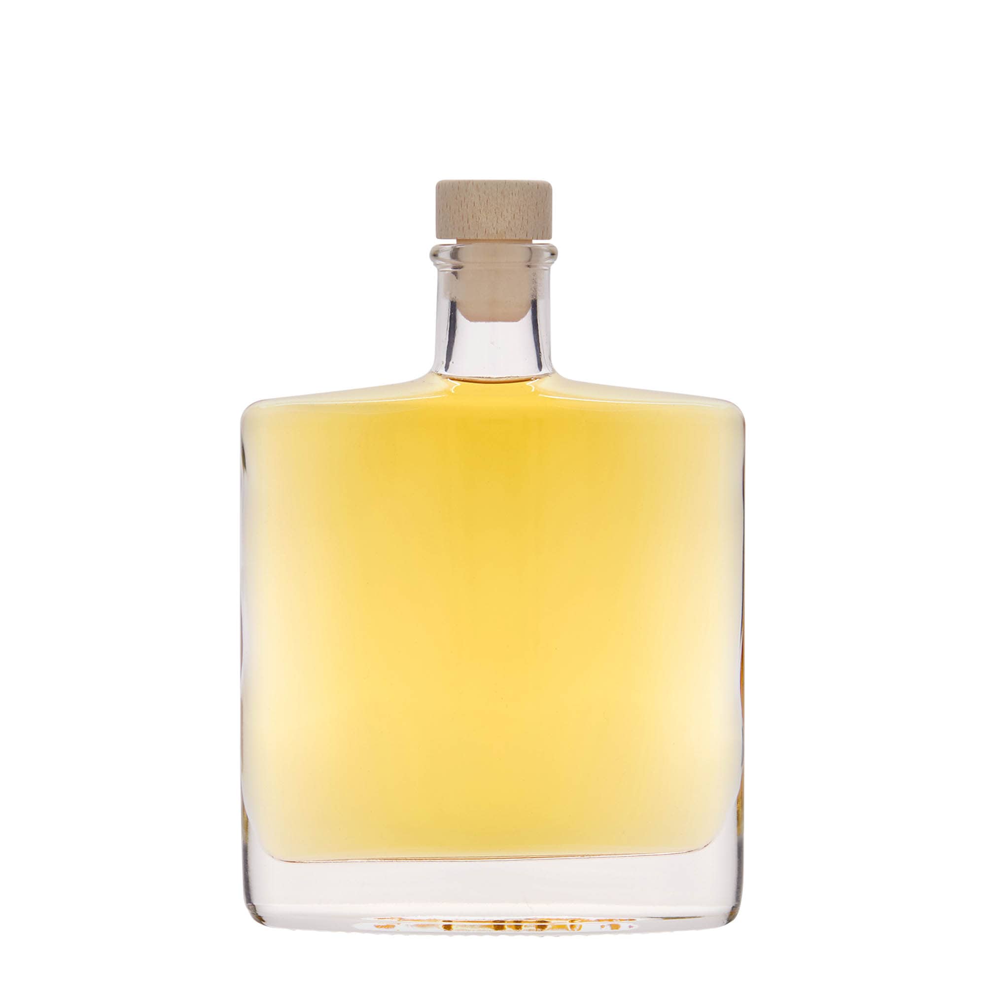 350 ml glasflaske 'Zorbas', oval, åbning: Kork