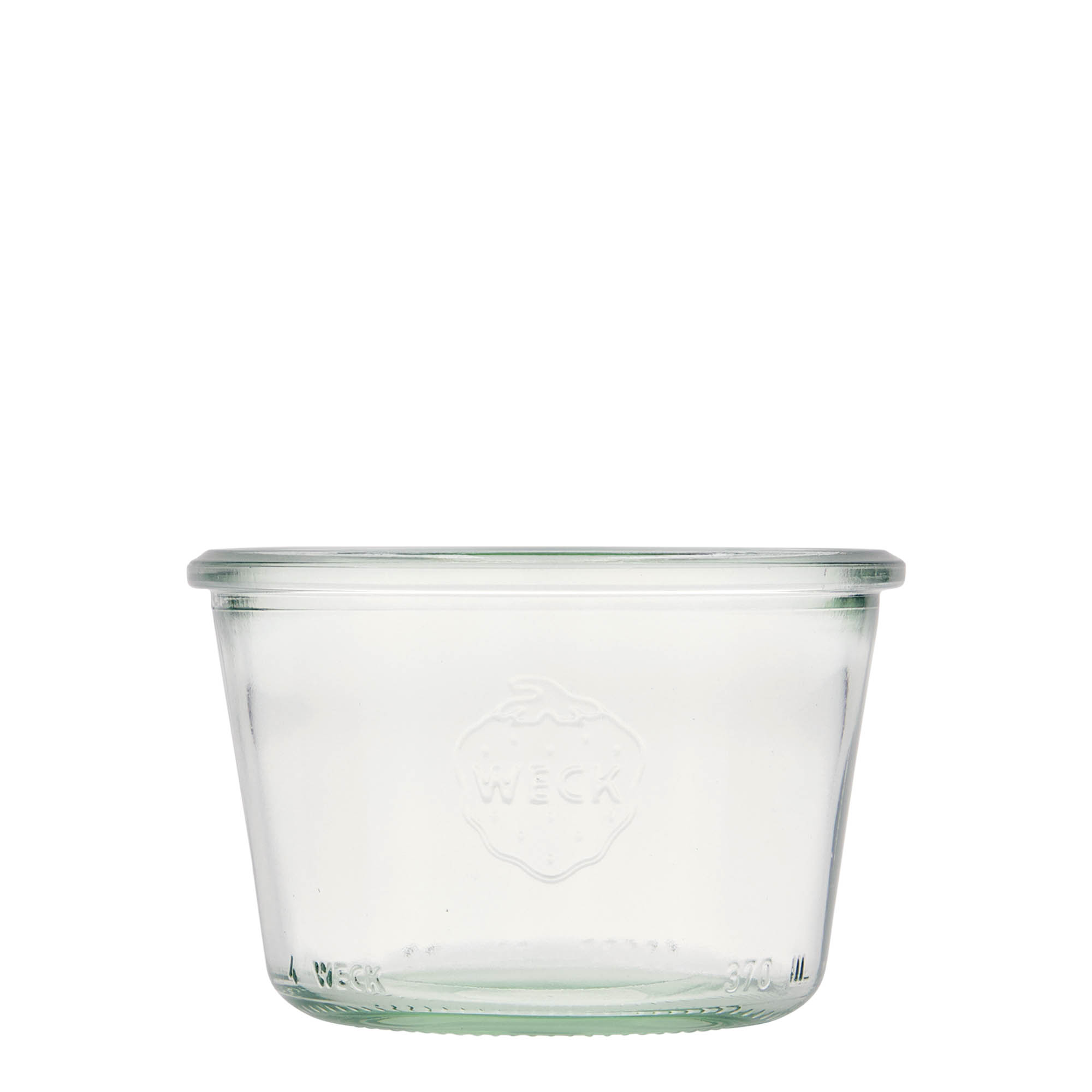 370 ml WECK-sturzglas, munding: rundrand 370 ml WECK-sturzglas, munding: rundrand