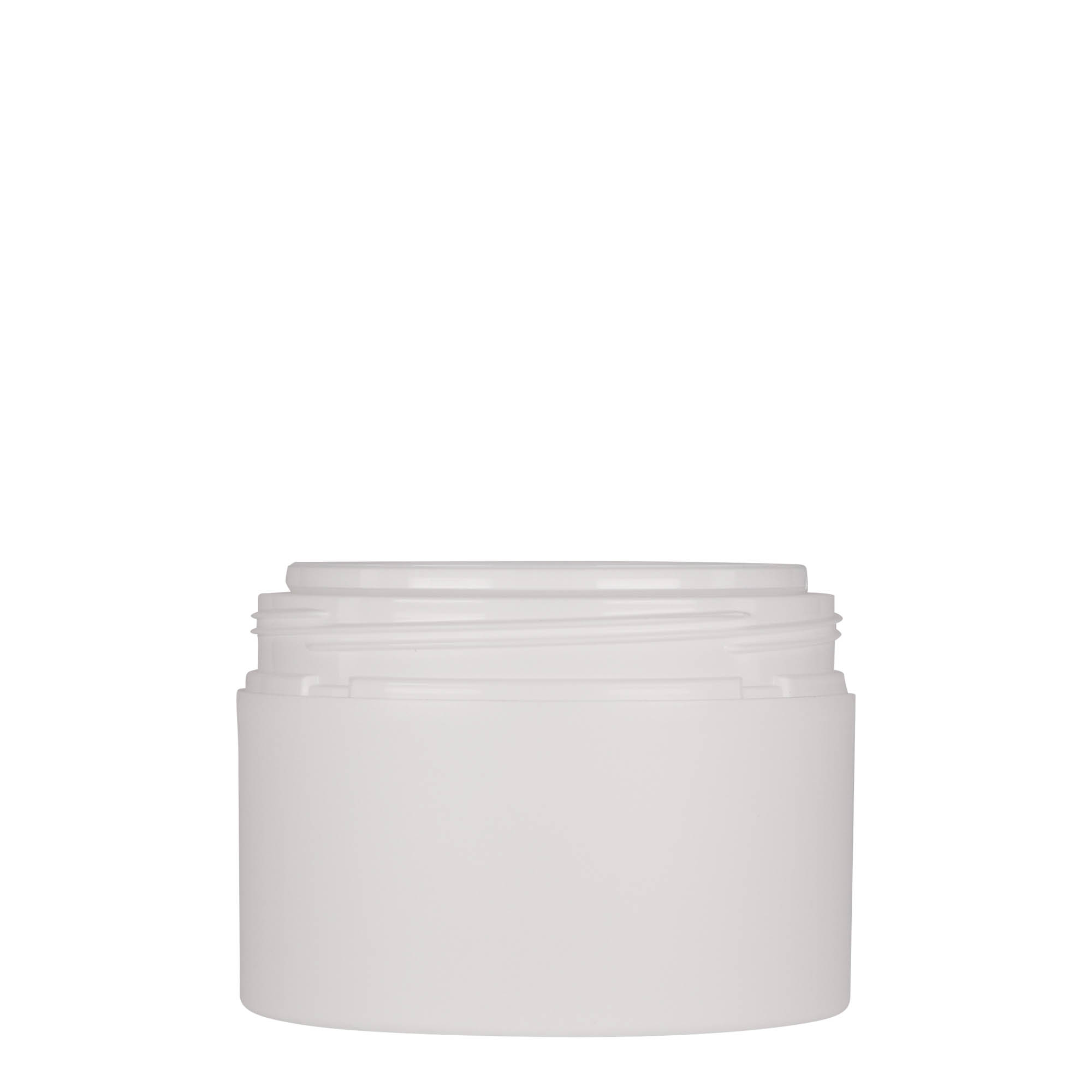 250 ml plastikdåse »Antonella«, PP, hvid, åbning: skruelåg