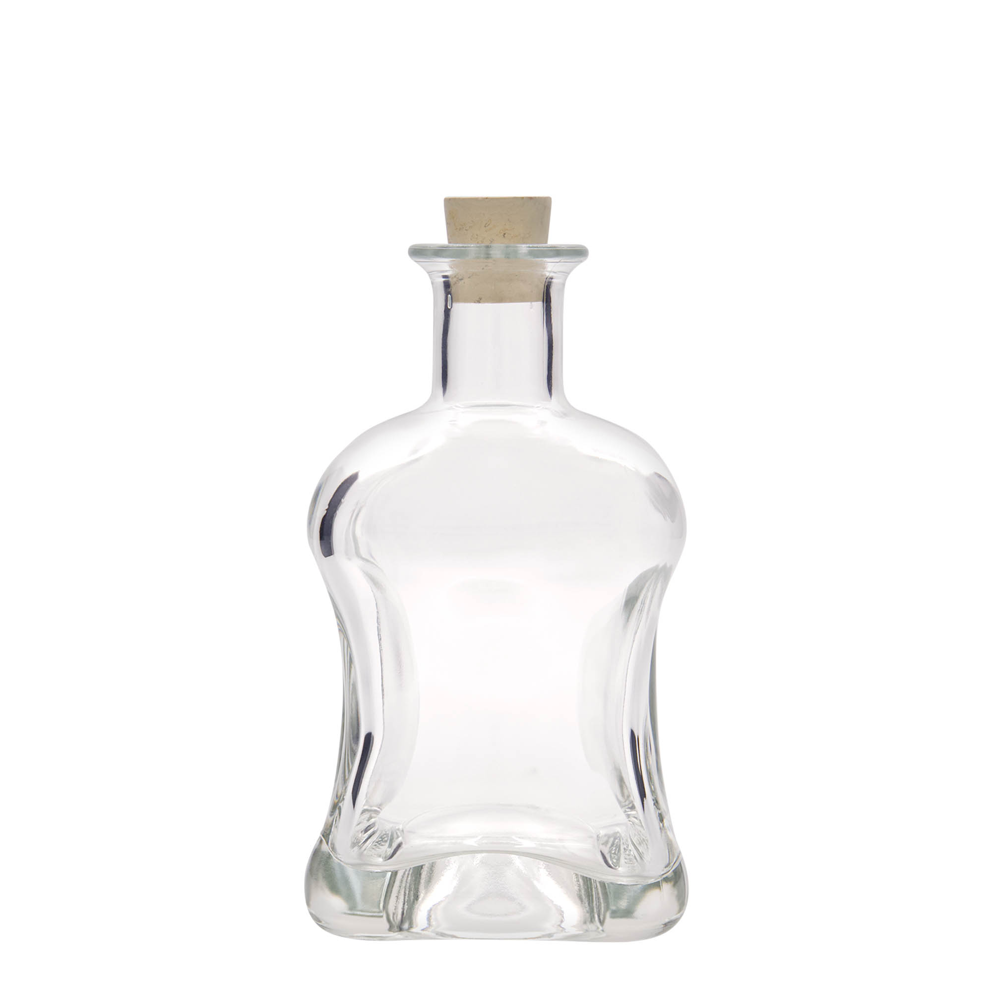 500 ml glasflaske 'Dublin', firkantet, åbning: prop