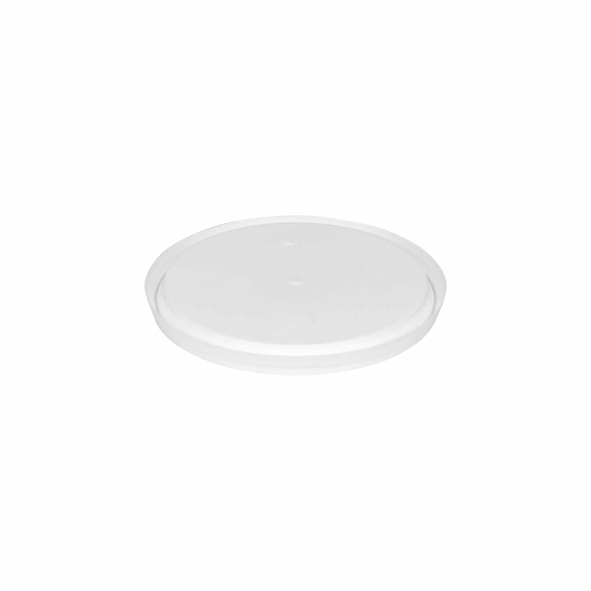 Låg til 0,6 l spande, PP-plast, hvid