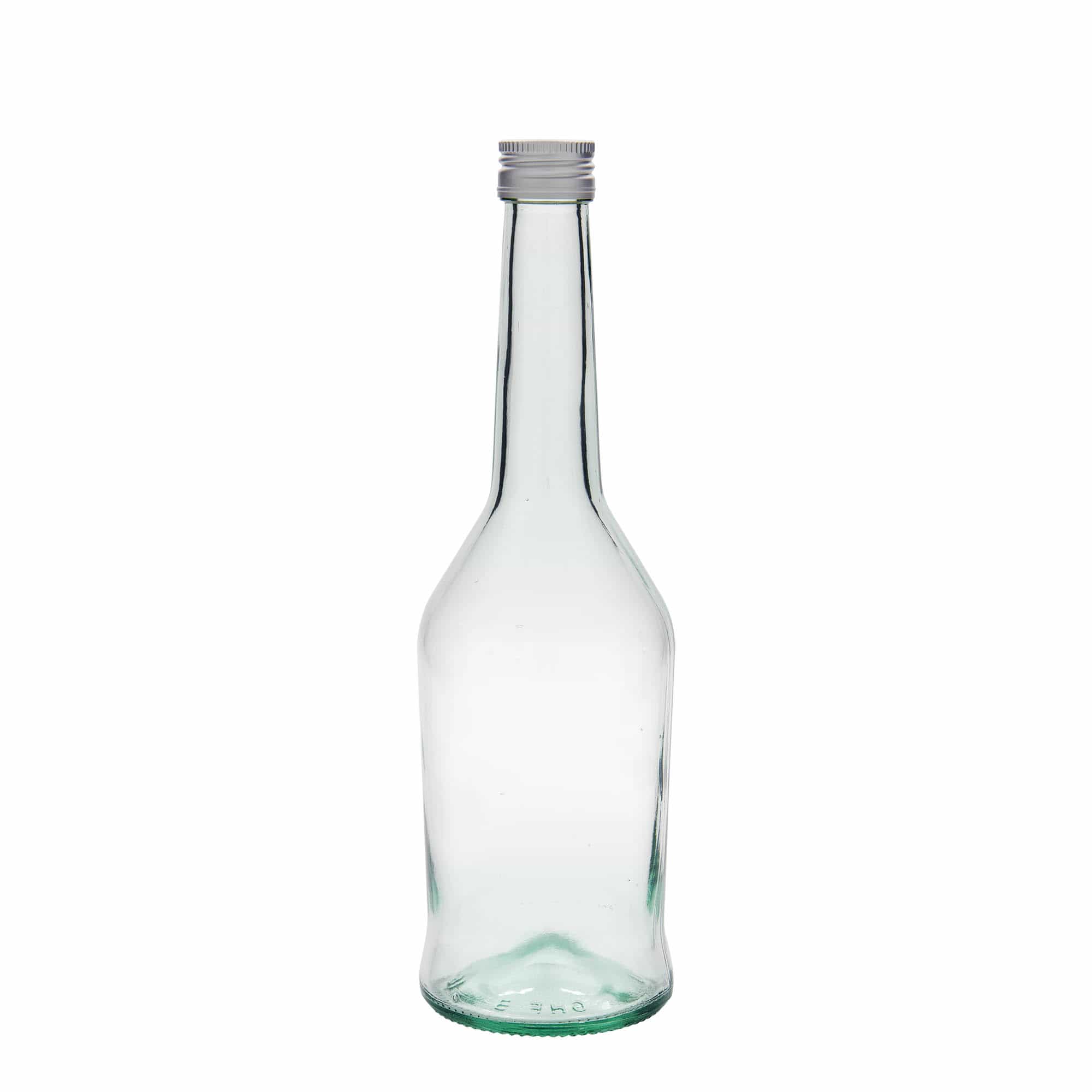 500 ml glasflaske spiritusflaske, åbning: PP 28
