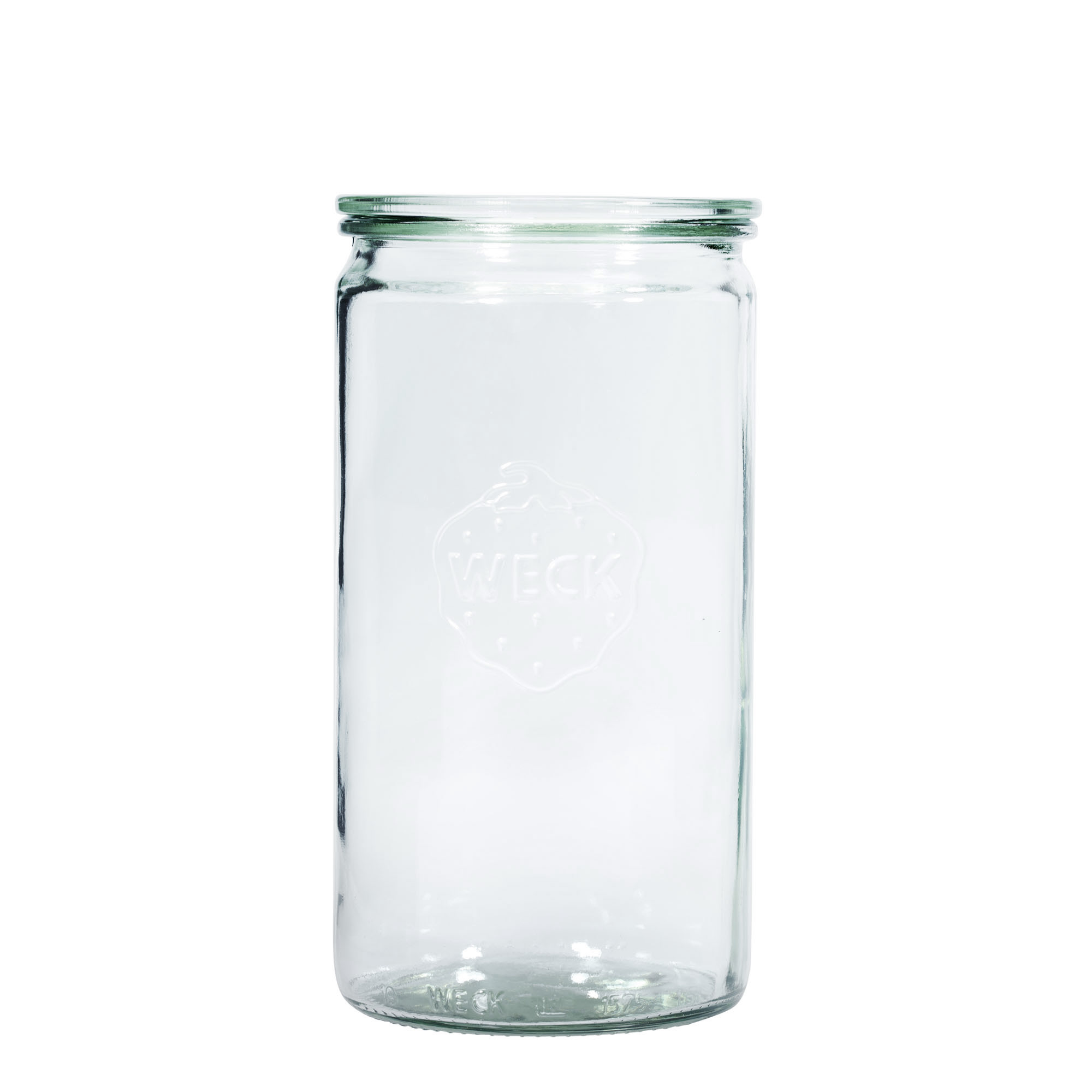 1.575 ml WECK-cylinderglas, åbning: rund kant 1.575 ml WECK-cylinderglas, åbning: rund kant
