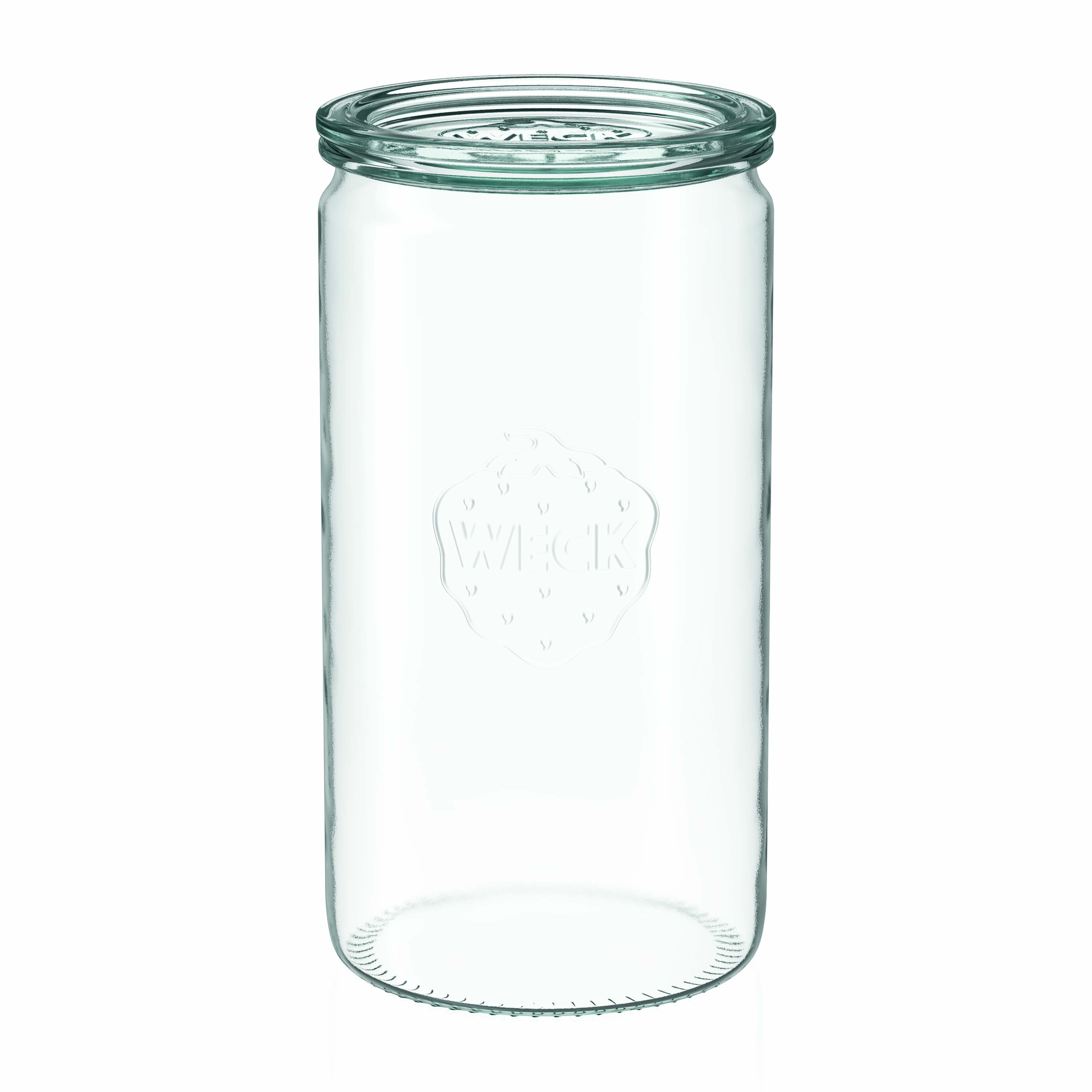 1.575 ml WECK-cylinderglas, åbning: rund kant