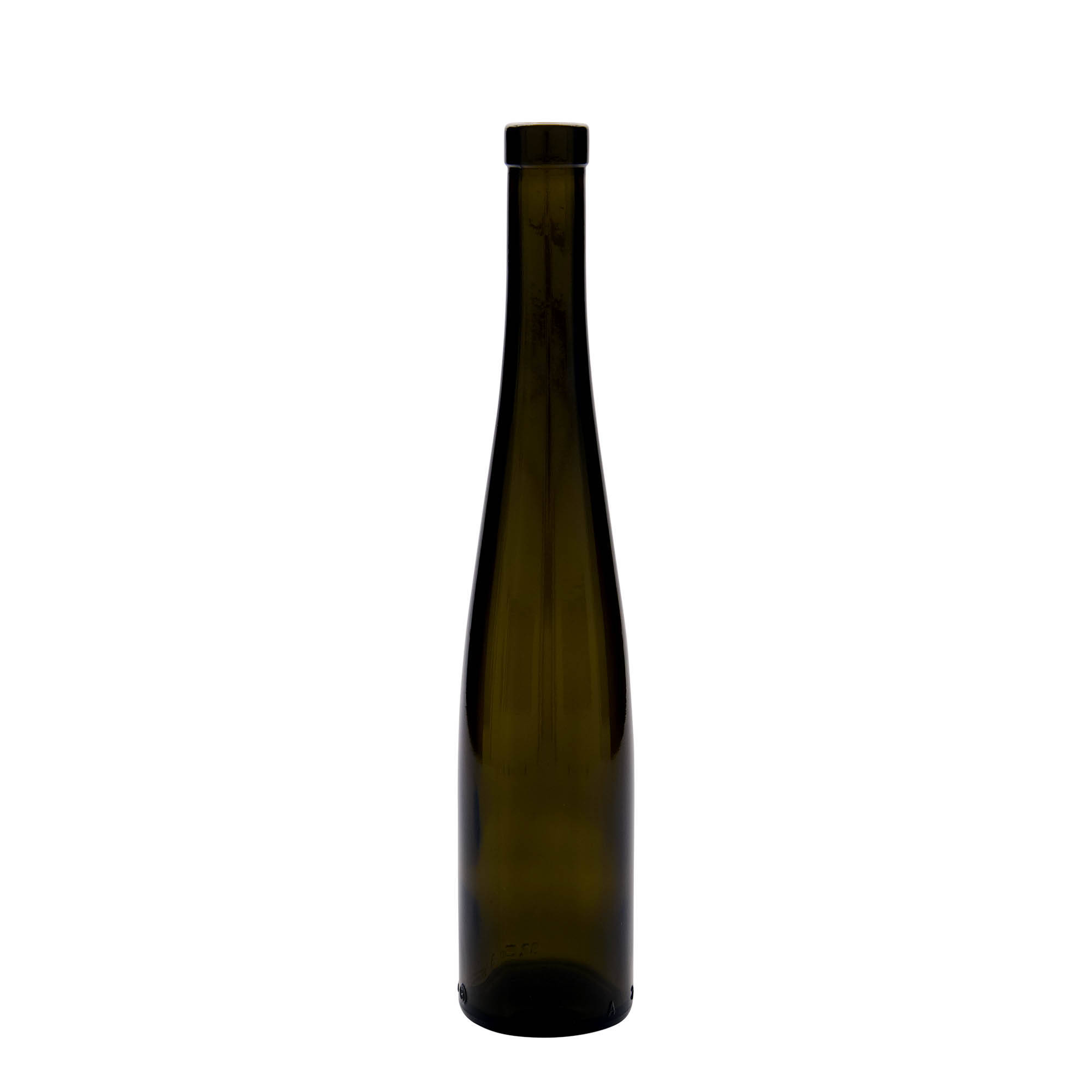 375 ml glasflaske 'Weinschlegel', antikgrøn, åbning: kork