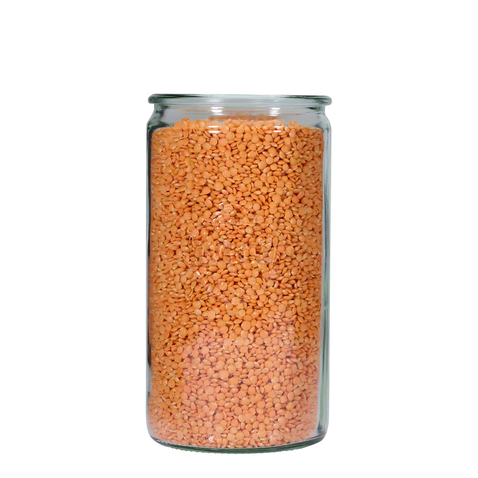 1.575 ml WECK-cylinderglas, åbning: rund kant