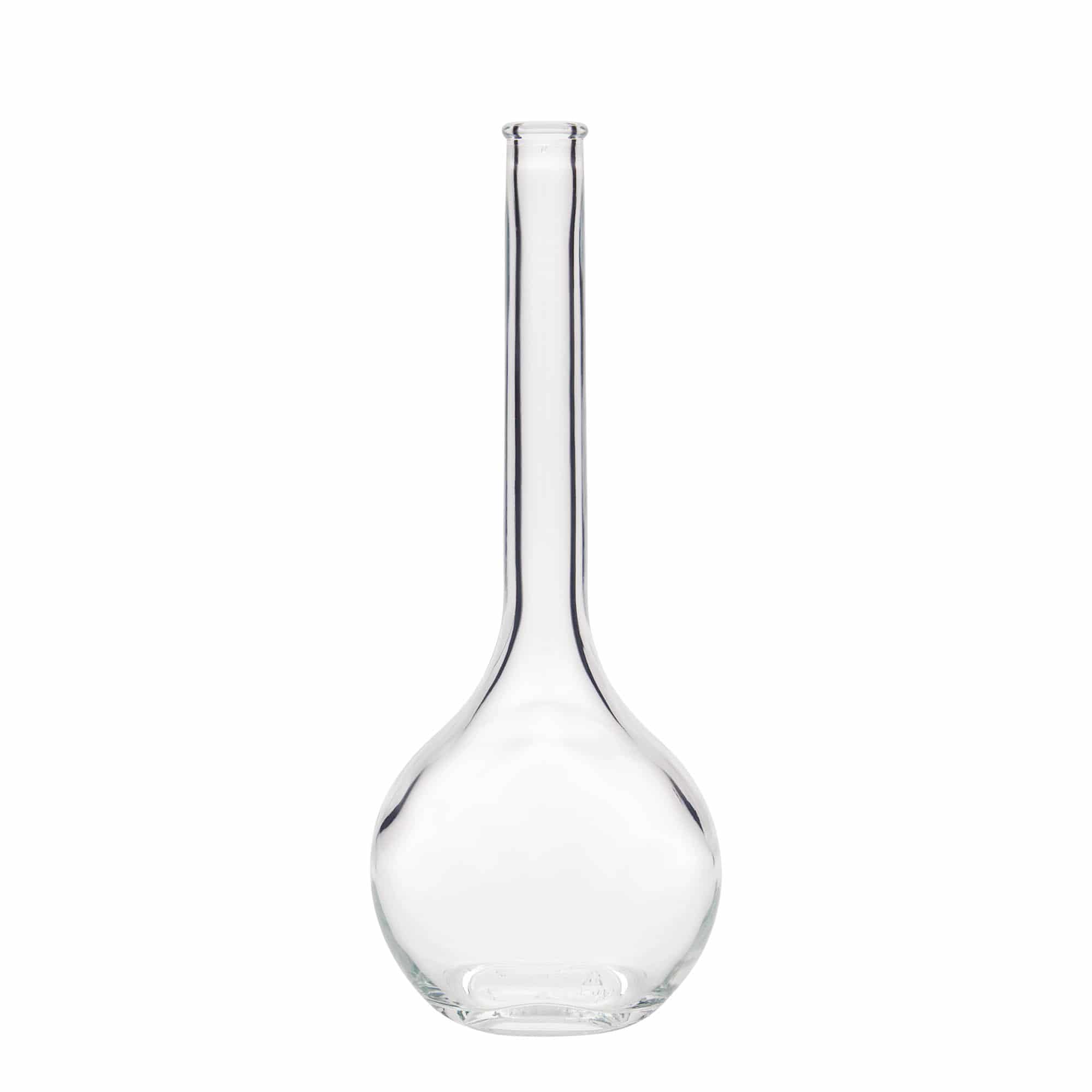 500 ml glasflaske 'Contessa', oval, munding: kork