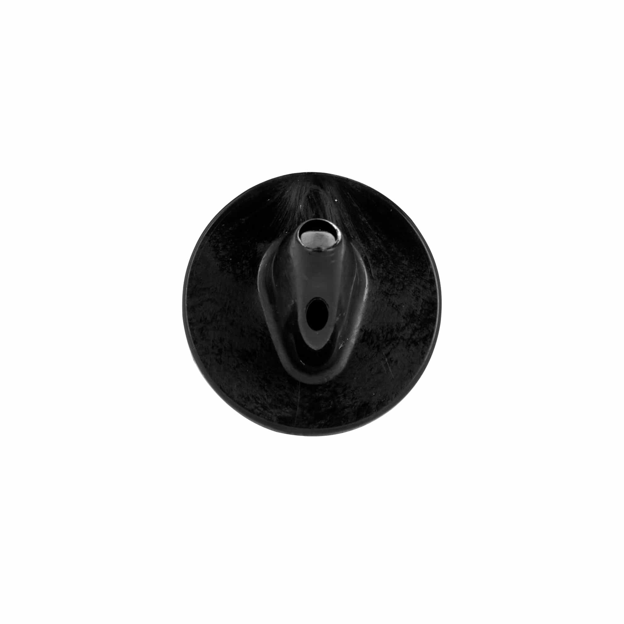 Jet hældetud, PE-plast, sort