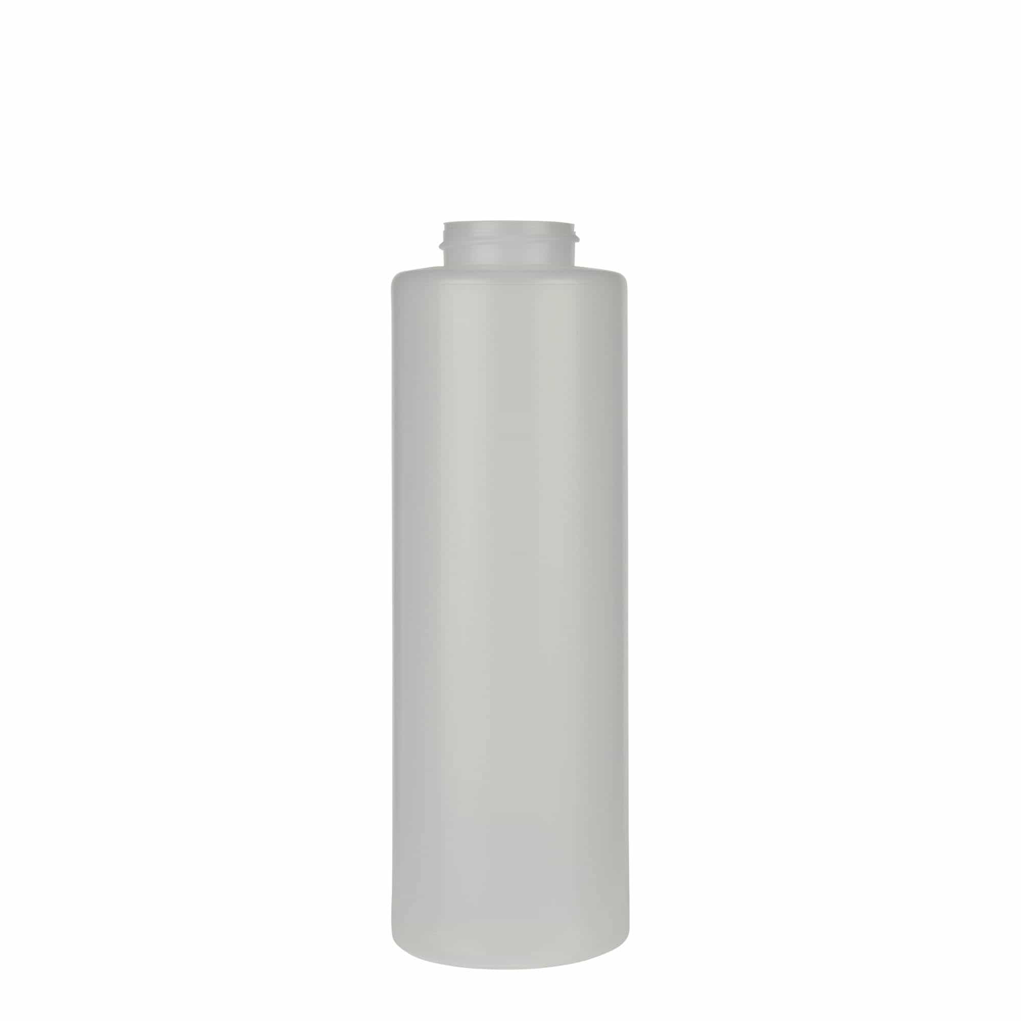 500 ml sovseflaske, LDPE-plast, natur, åbning: GPI 38/400 500 ml sovseflaske, LDPE-plast, natur, åbning: GPI 38/400