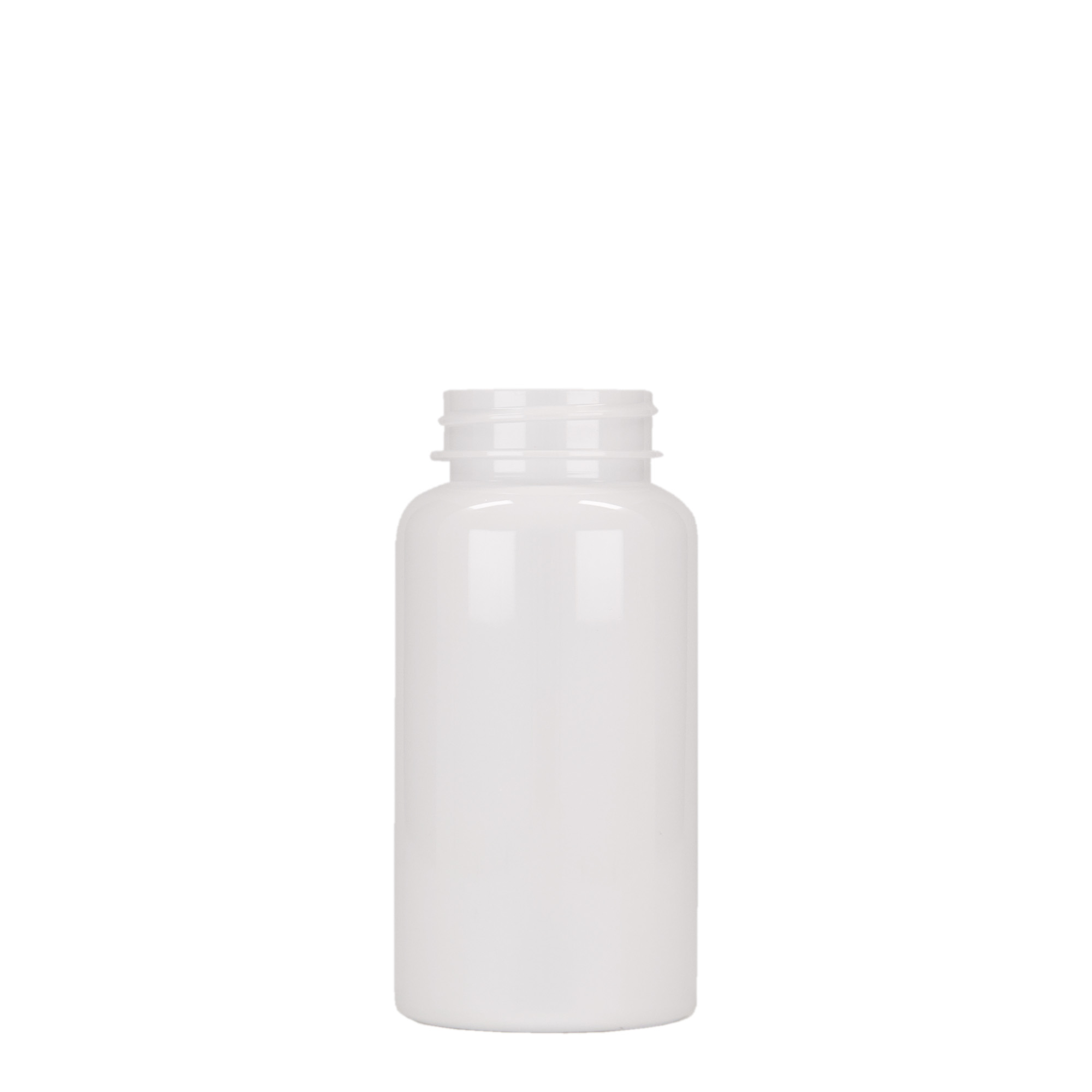 150 ml PET-flaske, plast, hvid, åbning: 38/400
