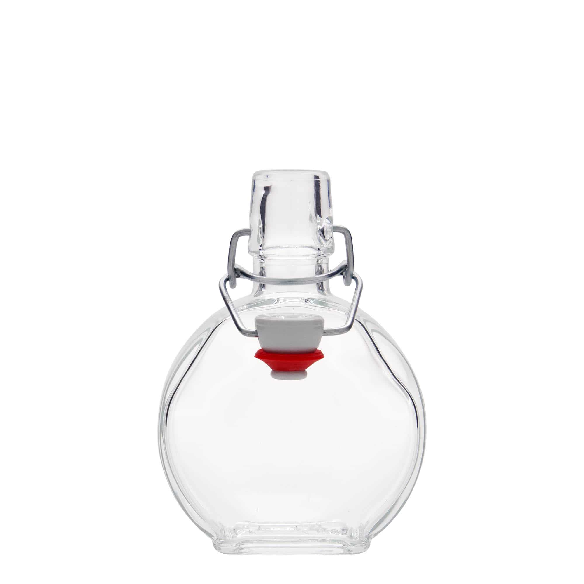200 ml glasflaske 'Sensatione', rektangulær, åbning: låseklips 200 ml glasflaske 'Sensatione', rektangulær, åbning: låseklips