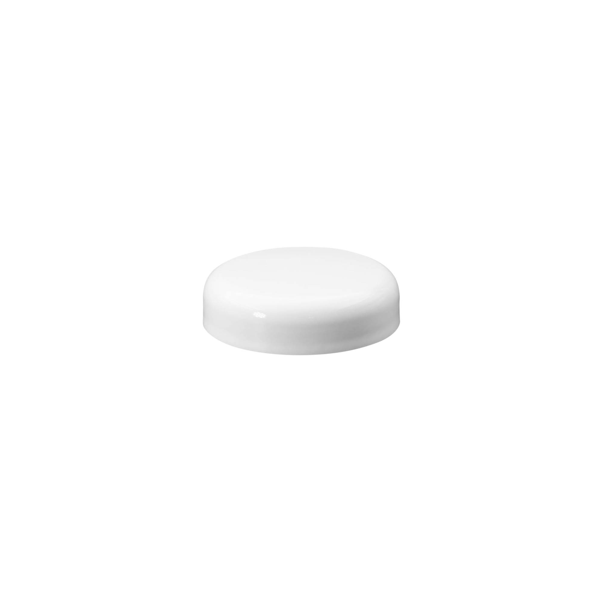 Skruelåg til 30 ml »Bianca«, PP-plast, hvid