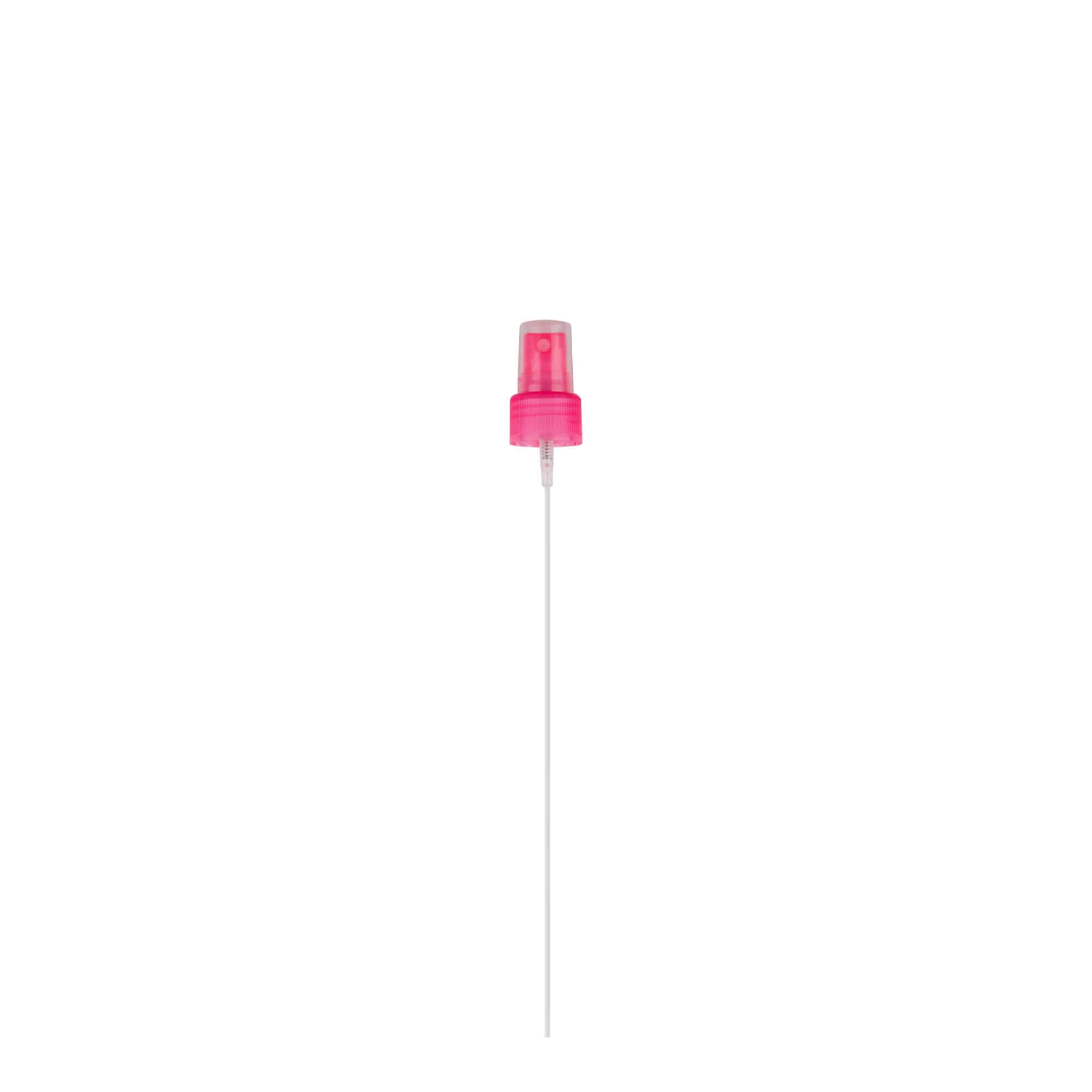 Skruelåg sprayforstøver, PP-plast, pink, til åbning: 24/410