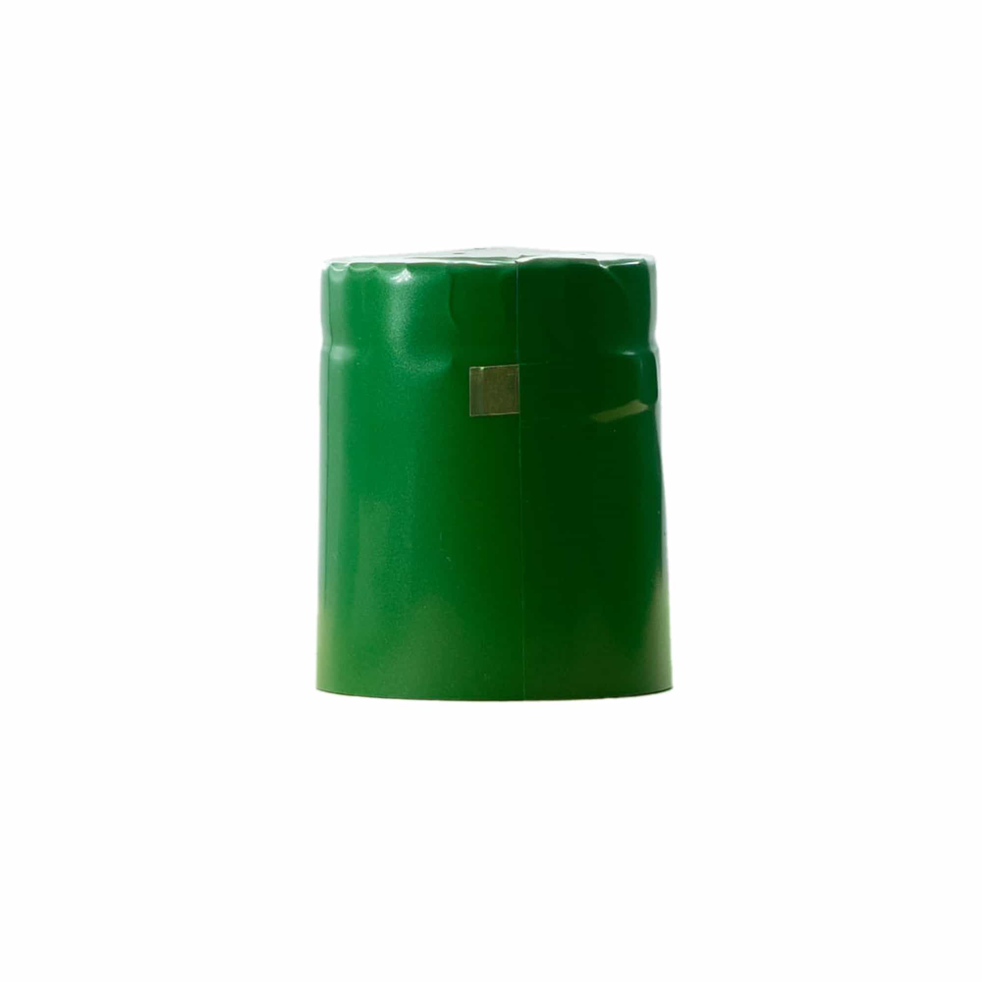 Krympekapsel 32x41, PVC-plast, grøn Krympekapsel 32x41, PVC-plast, grøn