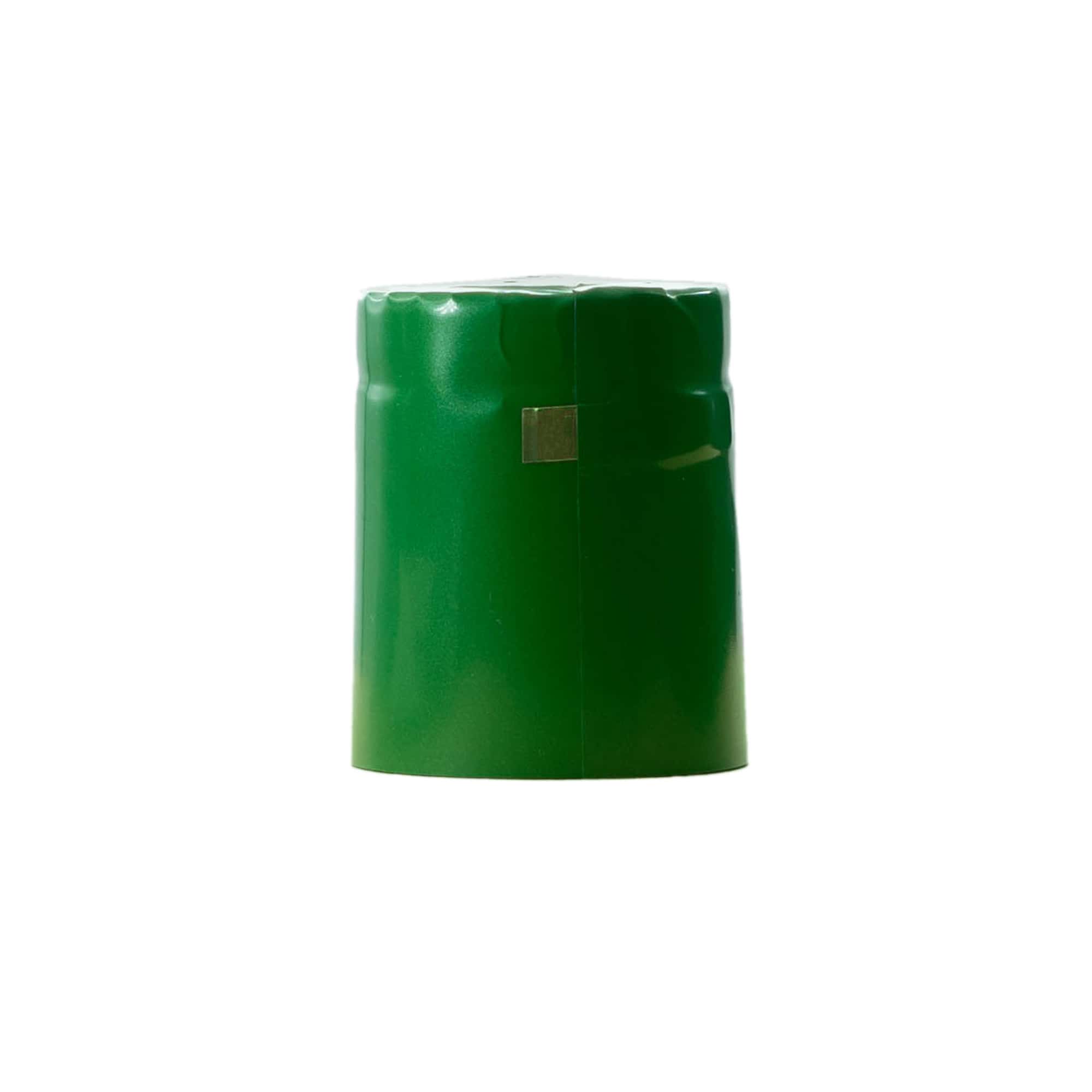 Skrumpelkapsel 32x41, PVC-plast, grøn