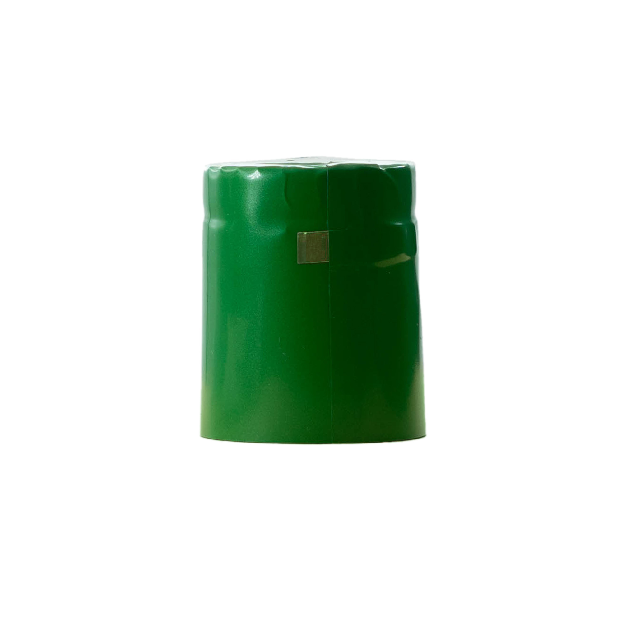 Skrumpelkapsel 32x41, PVC-plast, grøn Skrumpelkapsel 32x41, PVC-plast, grøn