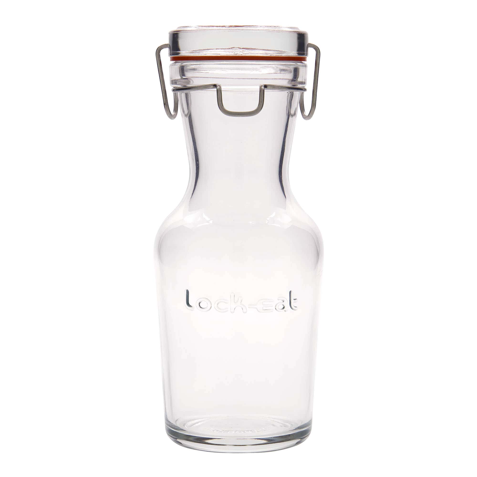 500 ml glaskaraffel 'Lock-Eat', åbning: Patentlåg