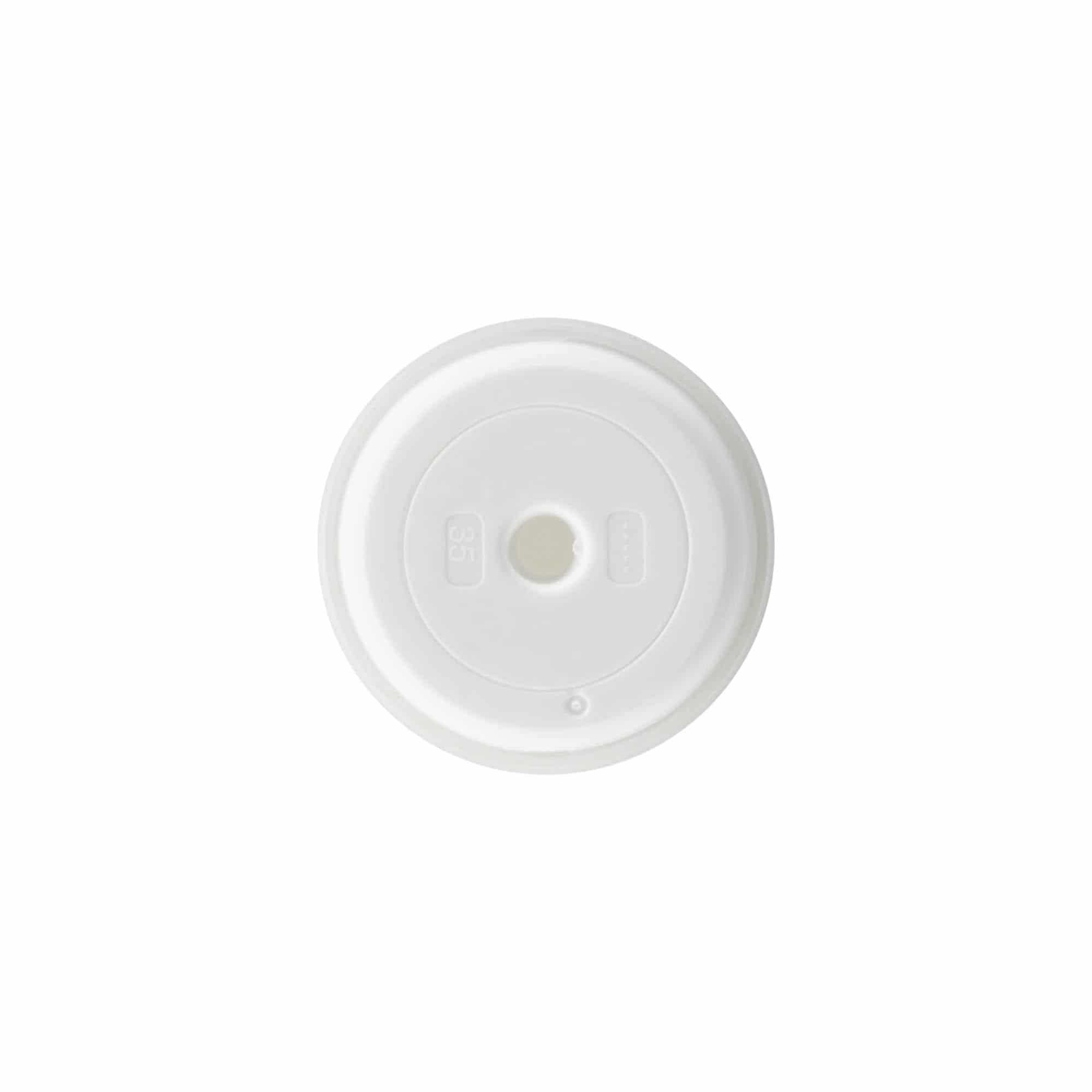 Airless Dispenser pumpehoved 'Mezzo', PP-plast, hvid