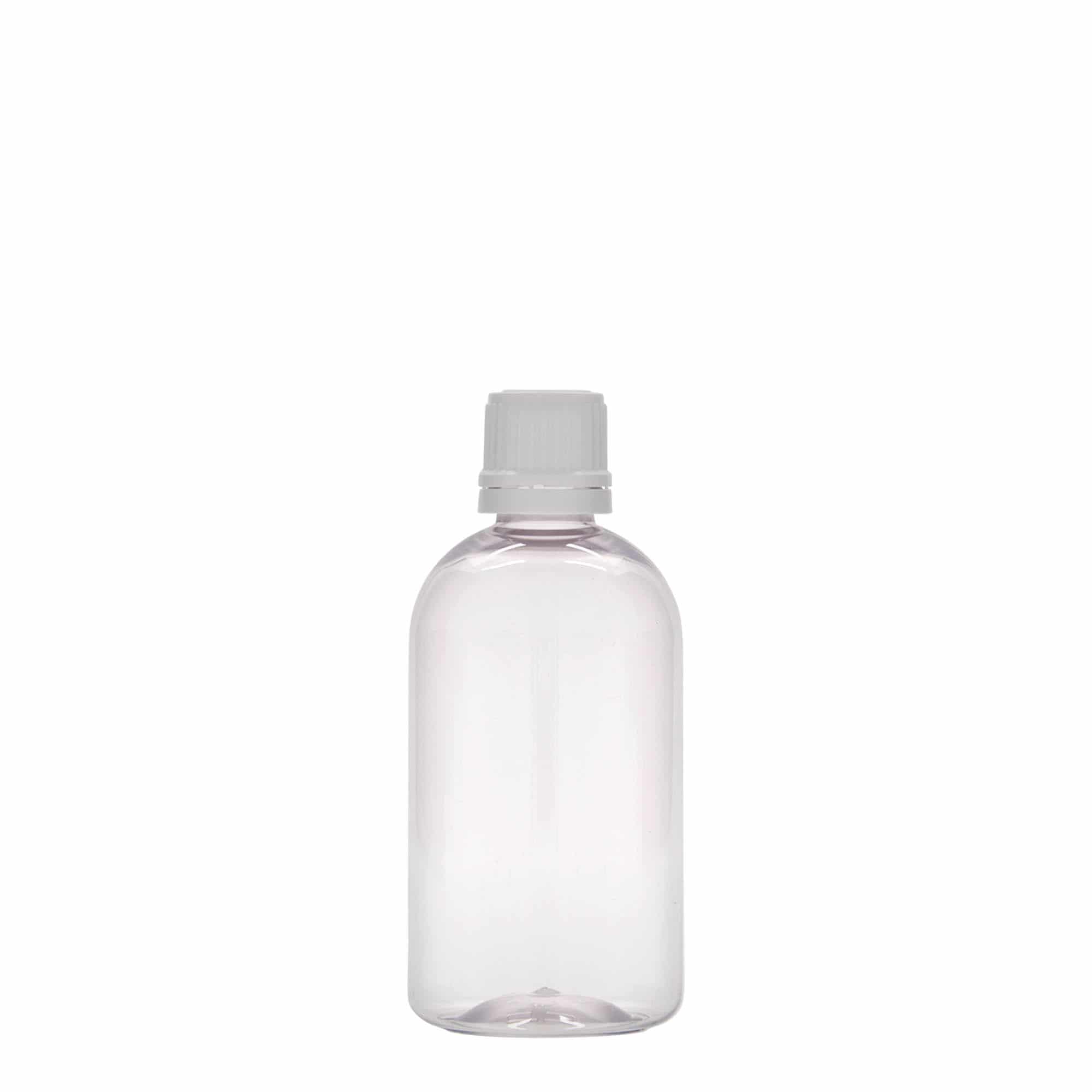 100 ml PET-medicinflaske 'Easy Living', plast, åbning: DIN 18