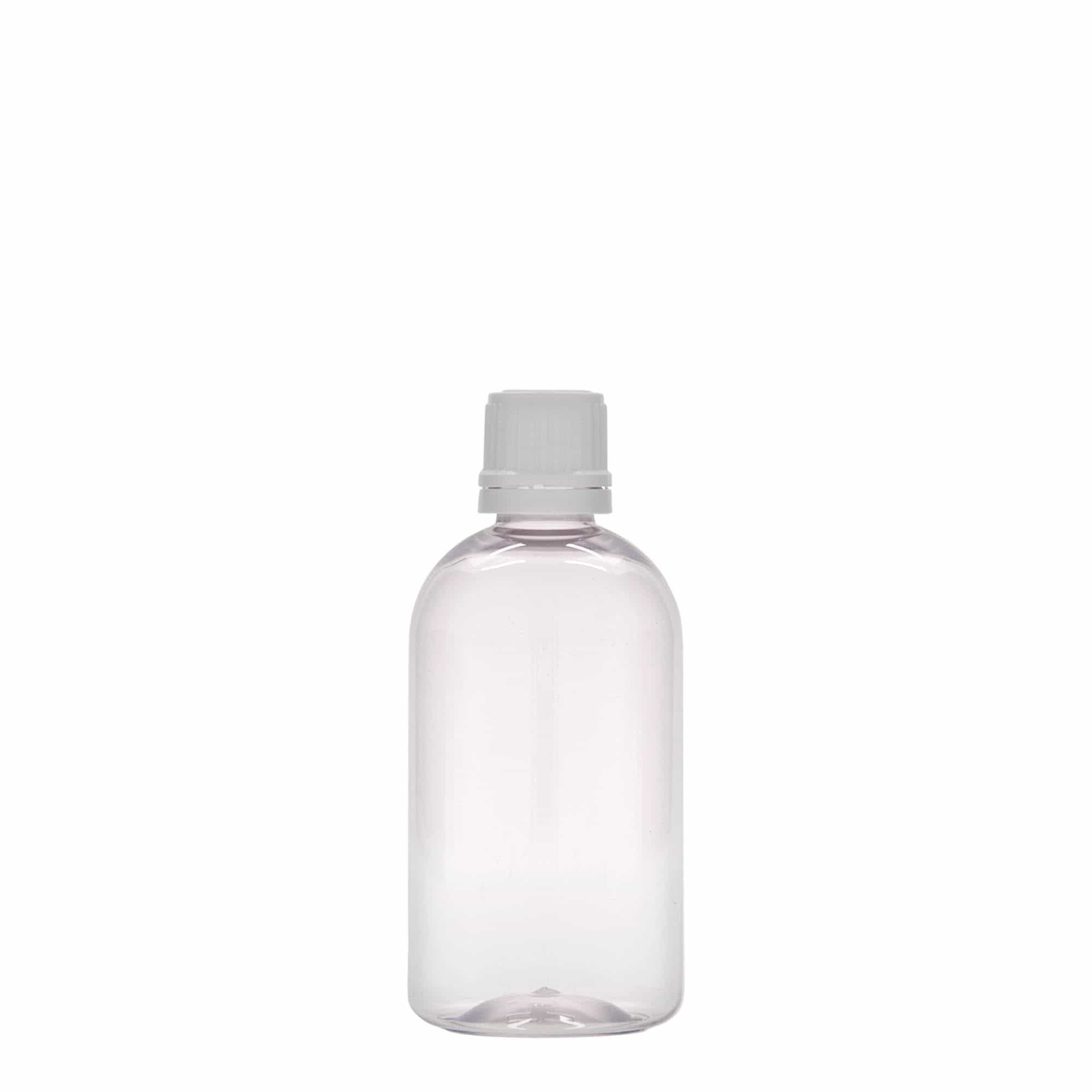 100 ml PET-medicinflaske 'Easy Living', plastik, åbning: DIN 18
