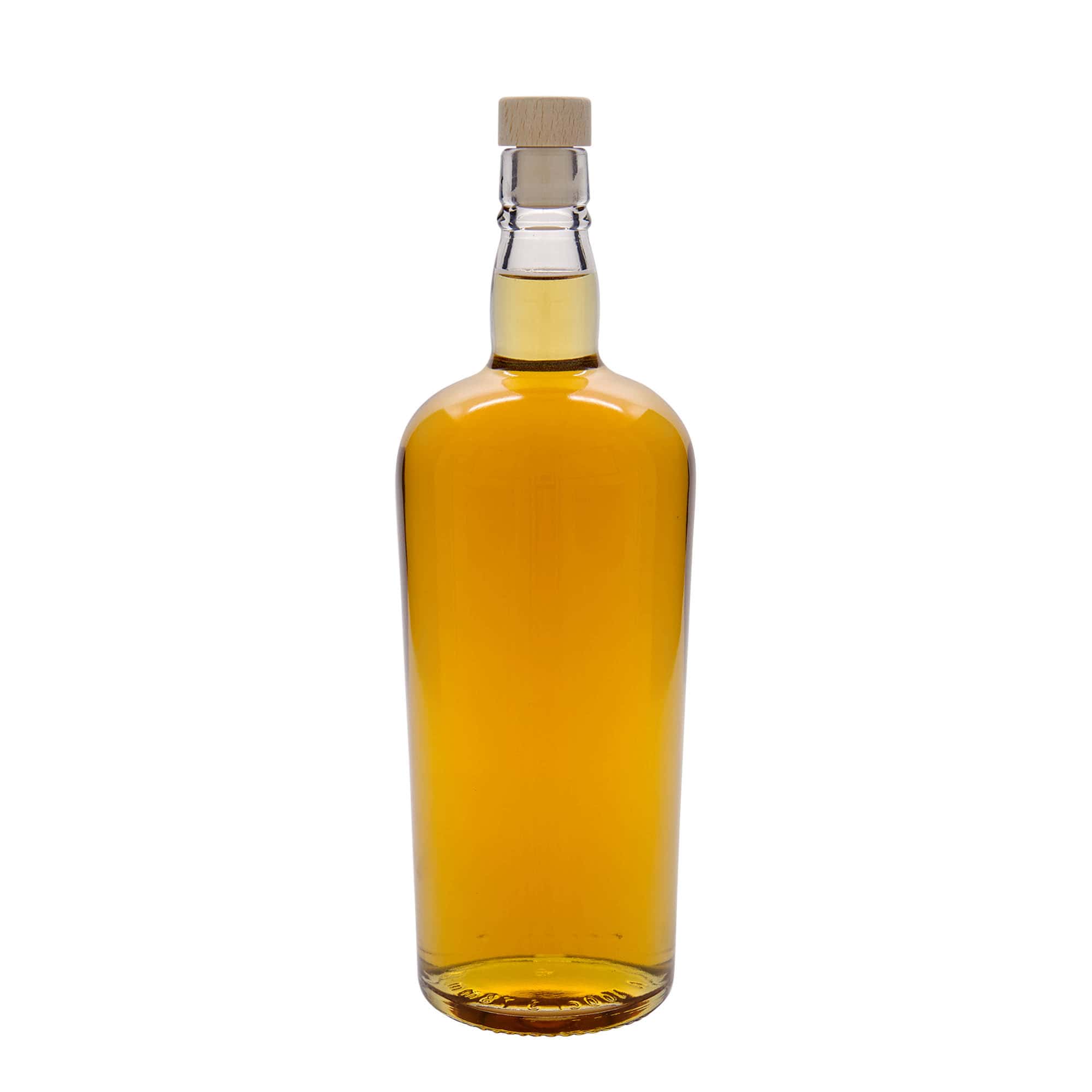 1000 ml glasflaske 'Edinburgh', åbning: kork