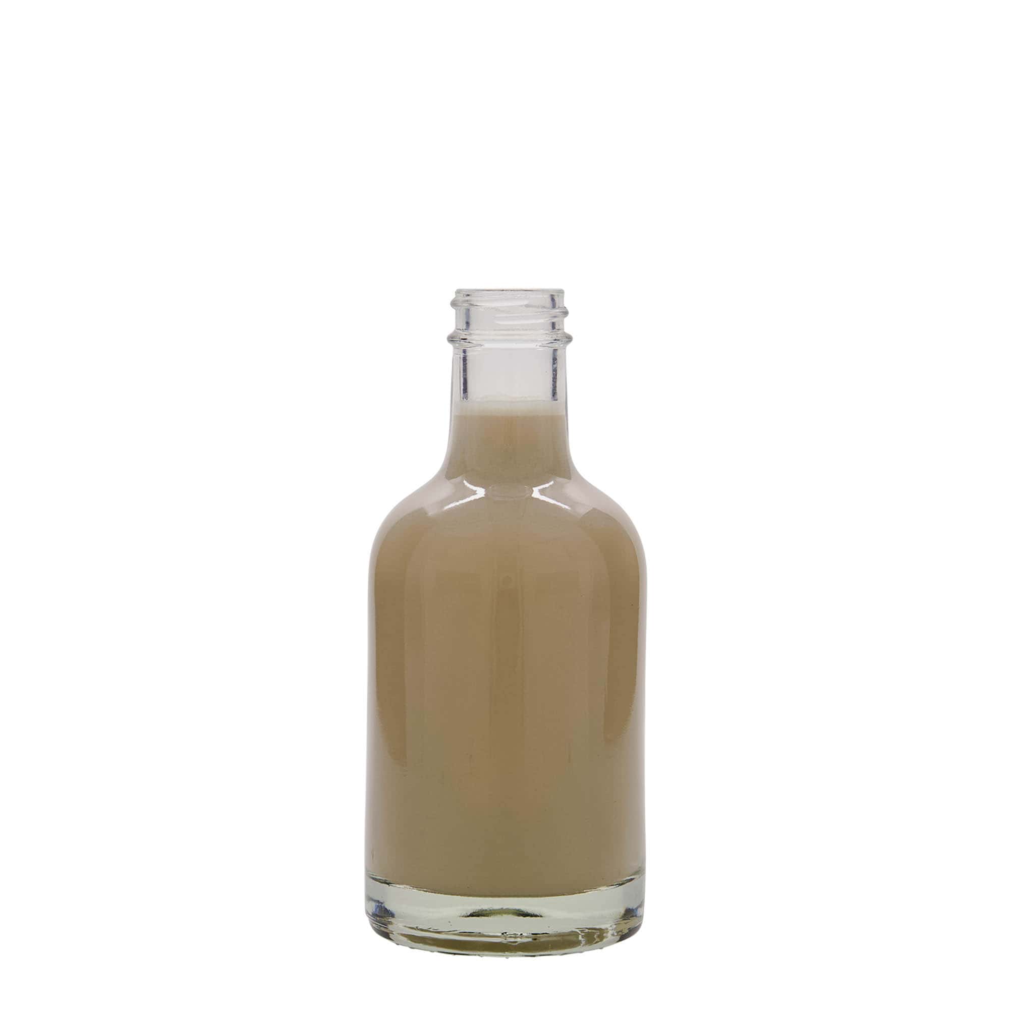 200 ml glasflaske 'First Class', åbning: GPI 28 200 ml glasflaske 'First Class', åbning: GPI 28
