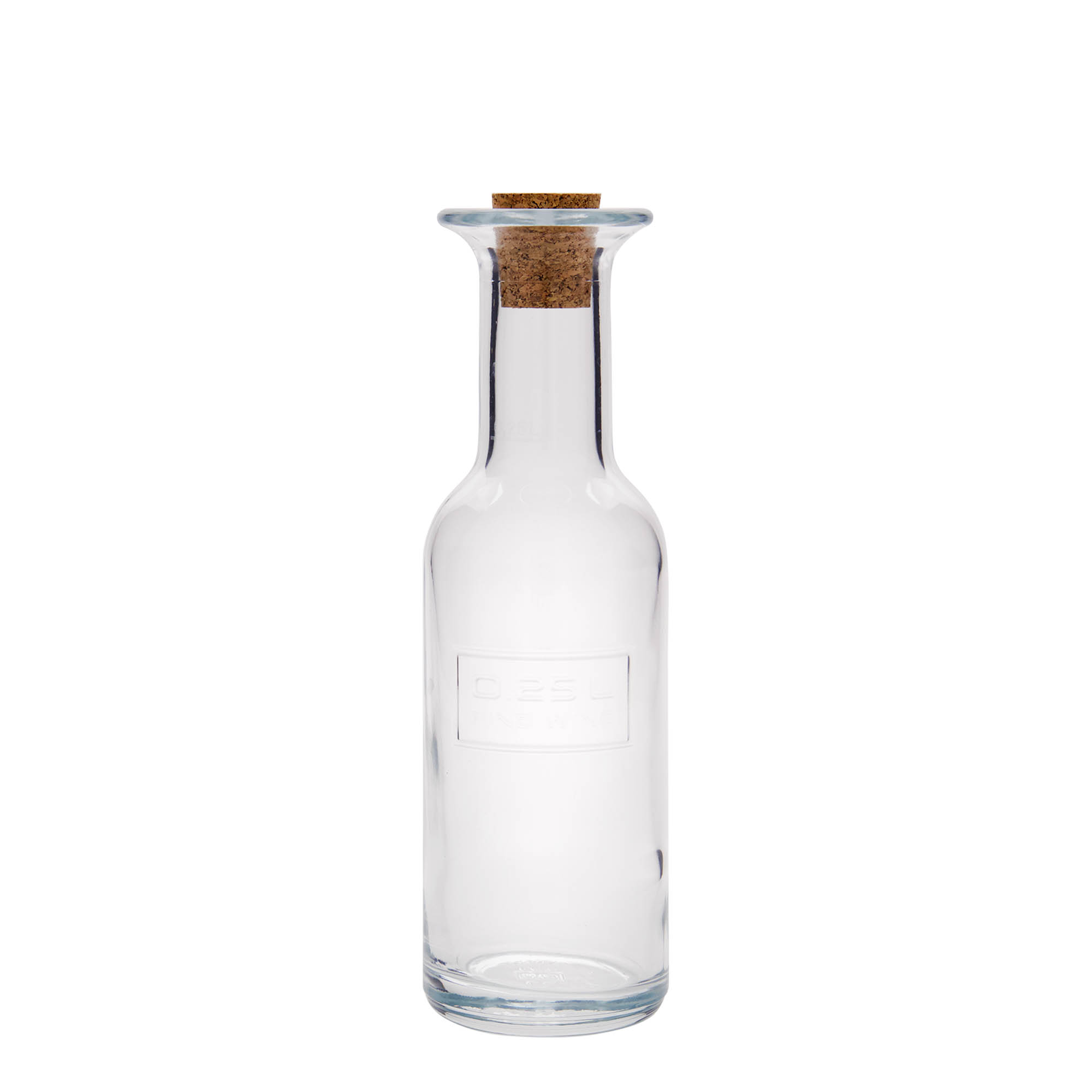 250 ml glasflaske 'Optima Fine Wine', åbning: kork