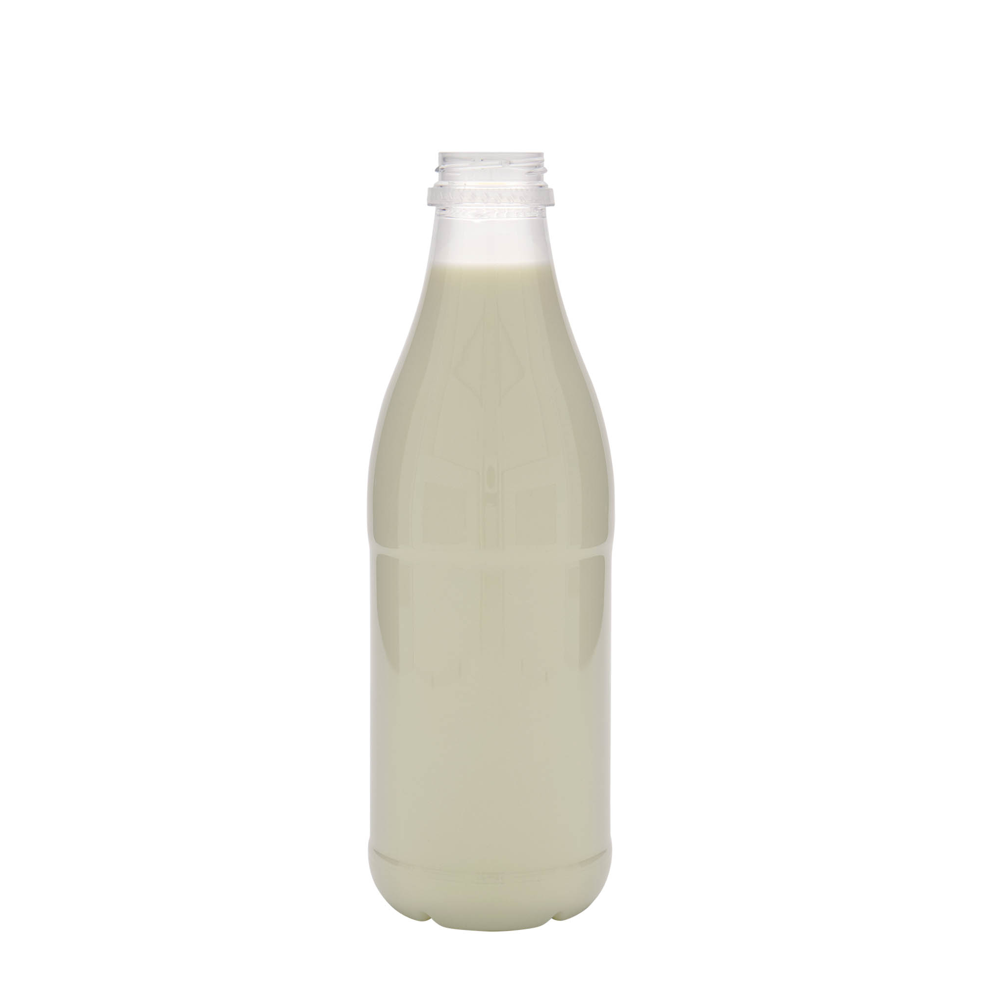 1.000 ml PET-flaske 'Milk and Juice', plastik, åbning: 38 mm 1.000 ml PET-flaske 'Milk and Juice', plastik, åbning: 38 mm
