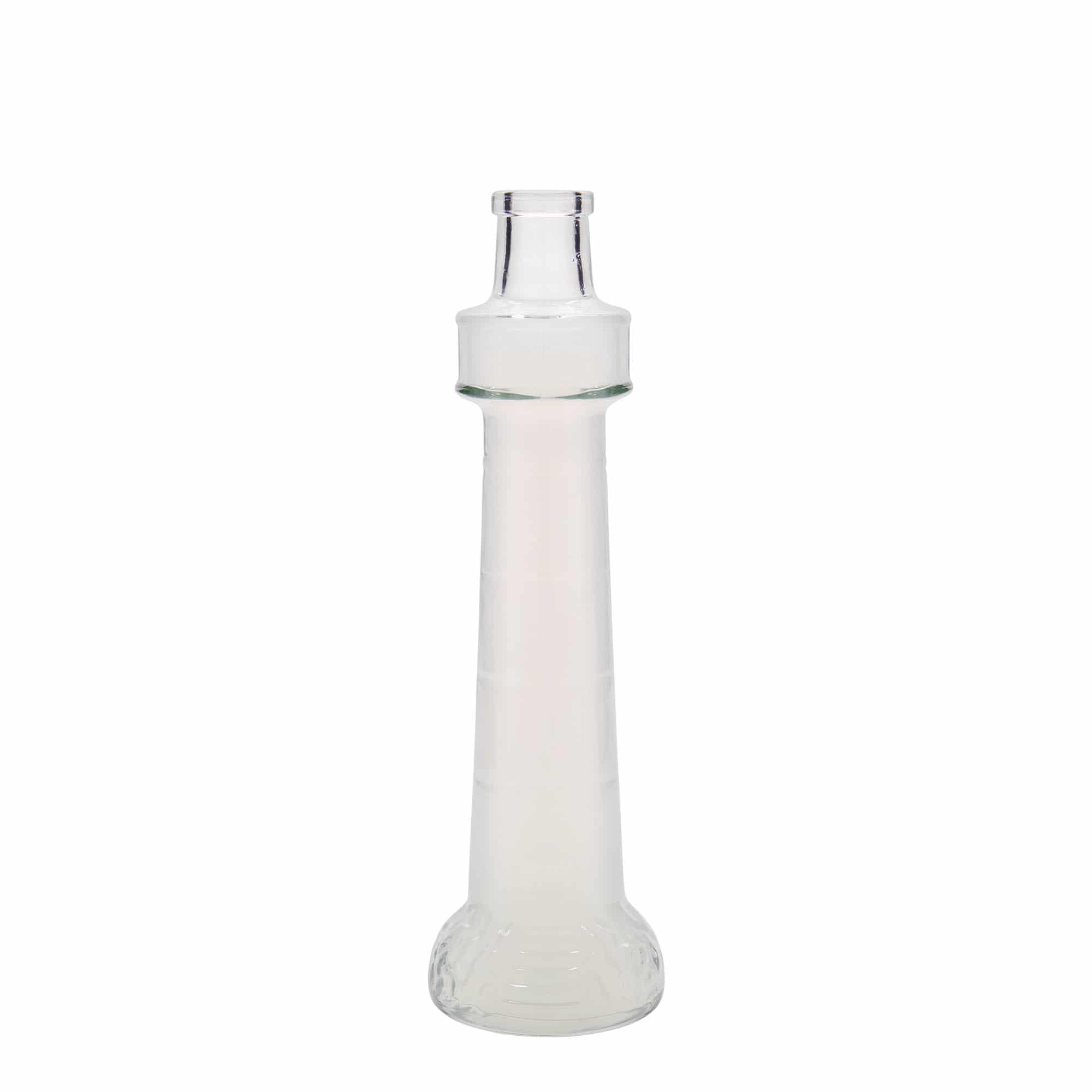 200 ml glasflaske 'Leuchtturm', åbning: kork