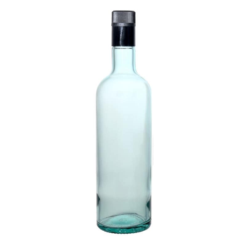 750 ml eddike-/olieflaske 'Willy New', glas, lysegrøn, åbning: DOP