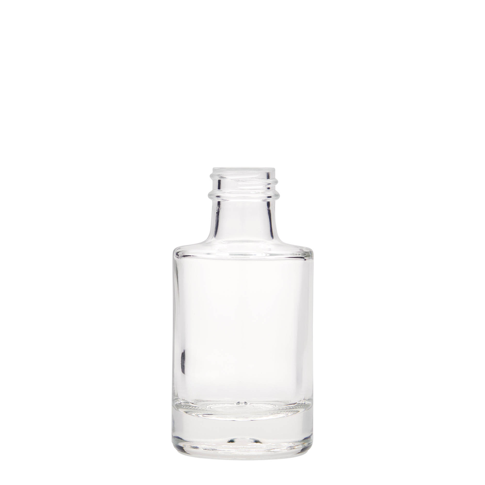 100 ml glasflaske 'Aventura', åbning: GPI 28 100 ml glasflaske 'Aventura', åbning: GPI 28