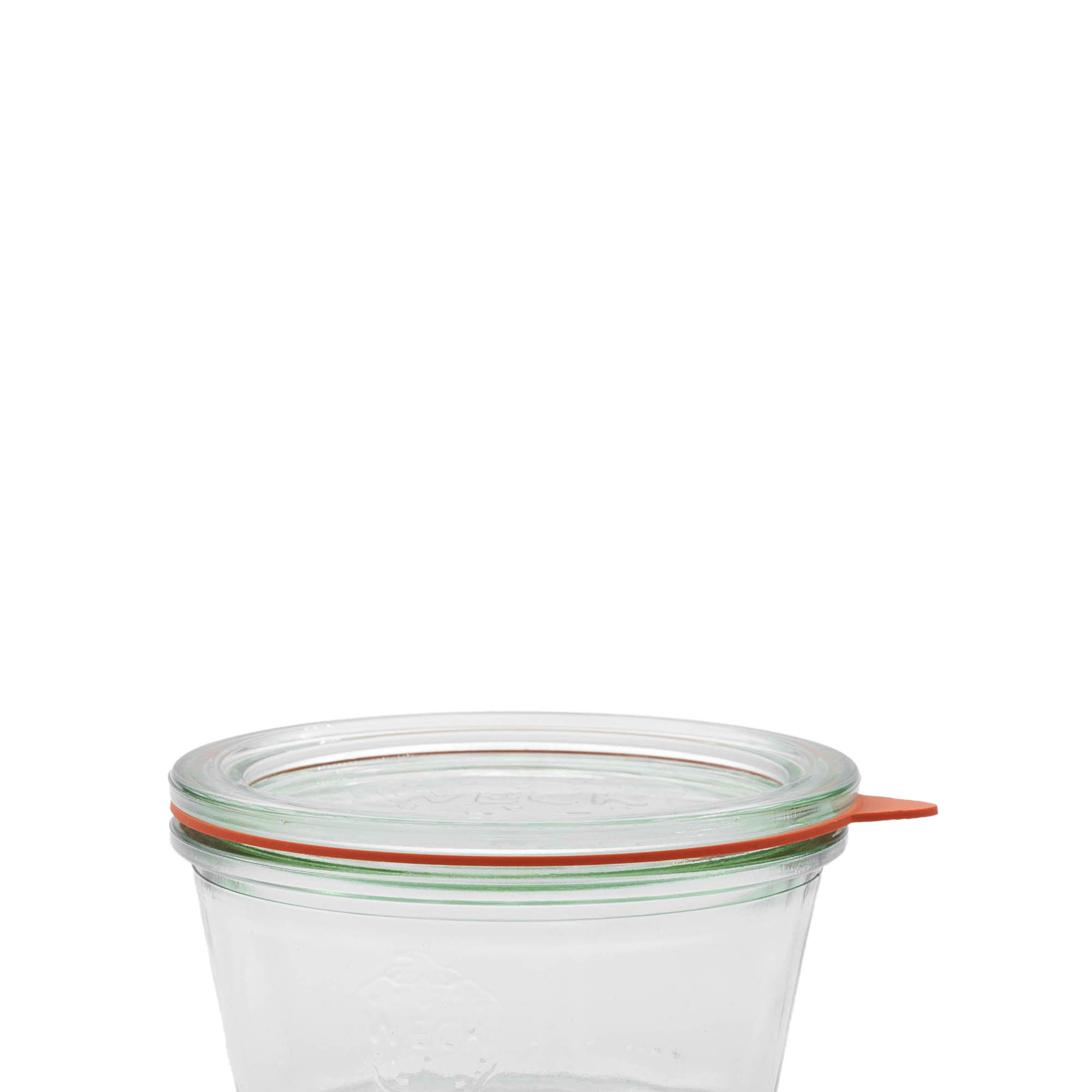 WECK-konservesnor RR100 #, rød, åbning: rundkant WECK-konservesnor RR100 #, rød, åbning: rundkant