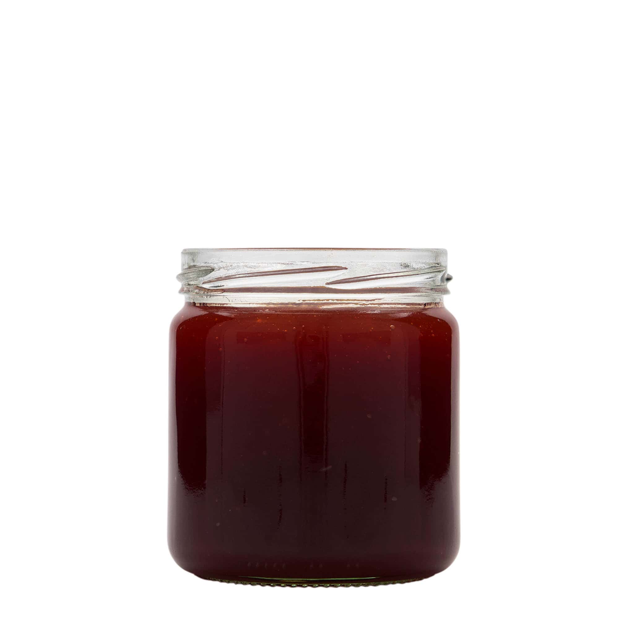 405 ml rundt glas, åbning: Twist-off (TO 82)