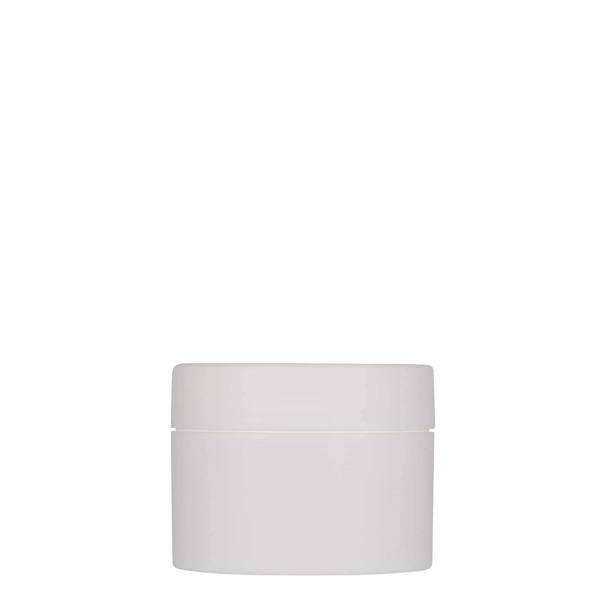 100 ml plastikbøtte 'Antonella', PP, hvid, åbning: skruelåg