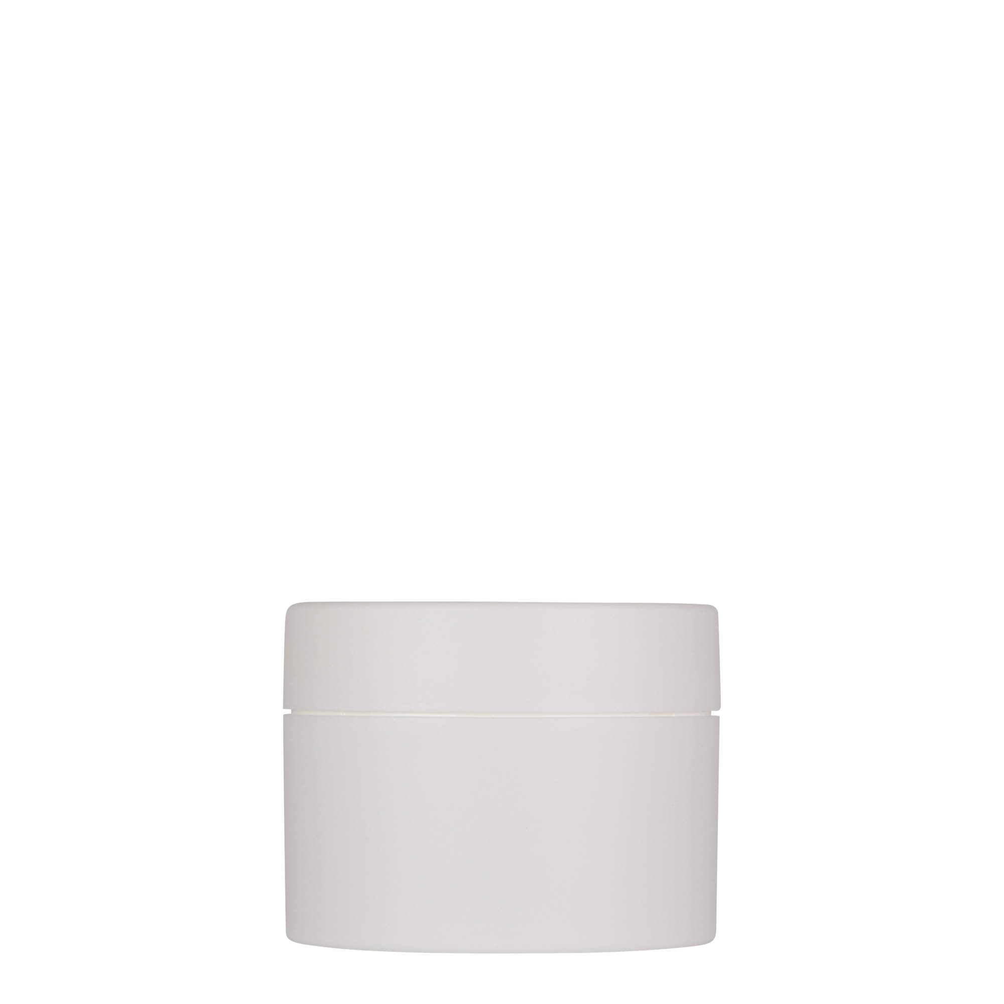 100 ml plastikbøtte 'Antonella', PP, hvid, åbning: skruelåg 100 ml plastikbøtte 'Antonella', PP, hvid, åbning: skruelåg