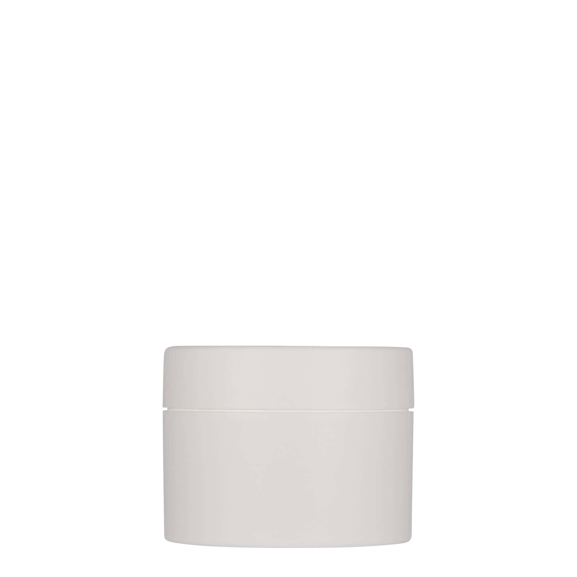 100 ml plastikbøtte 'Antonella', PP, hvid, åbning: skruelåg