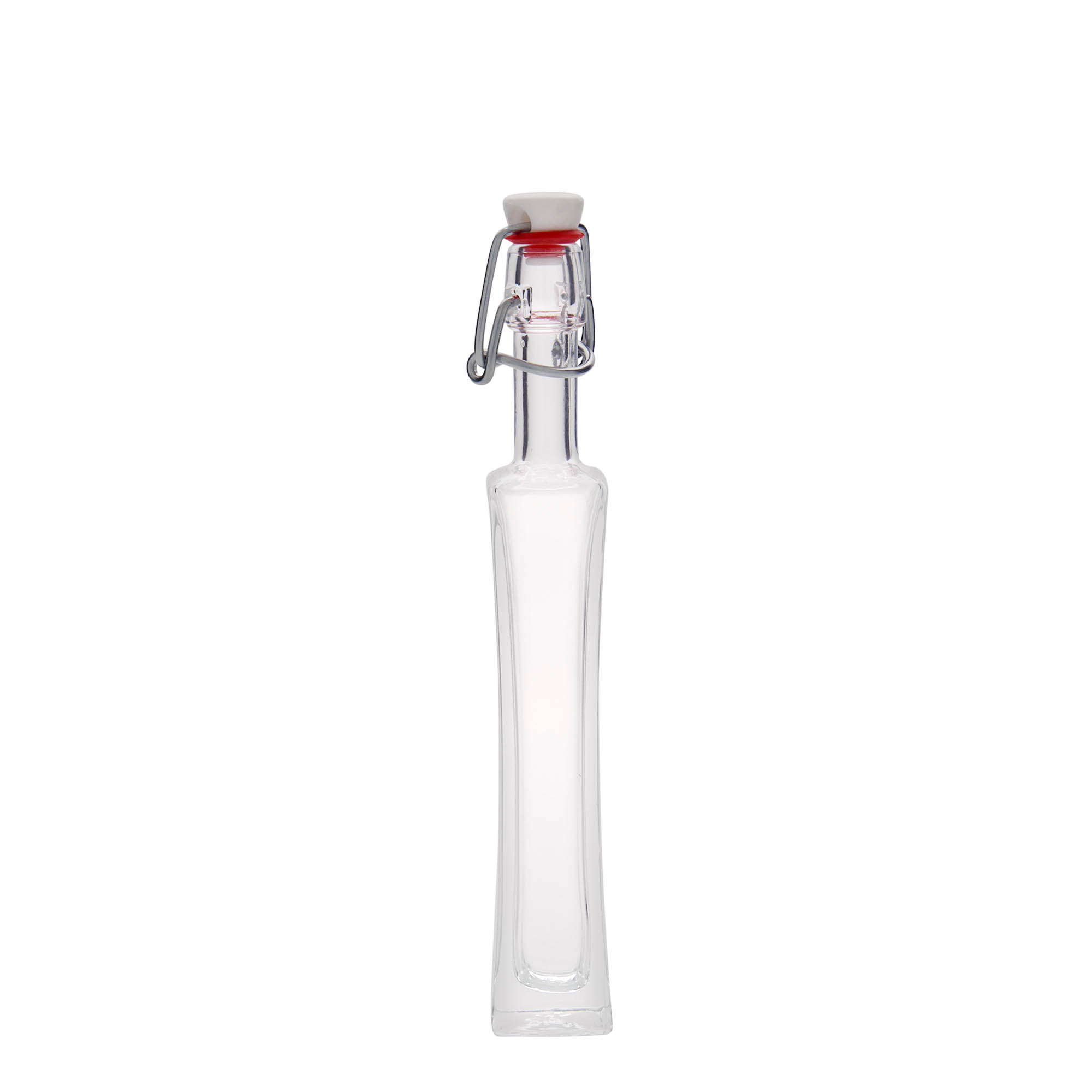 40 ml glasflaske 'Koko', firkantet, åbning: patentprop 40 ml glasflaske 'Koko', firkantet, åbning: patentprop