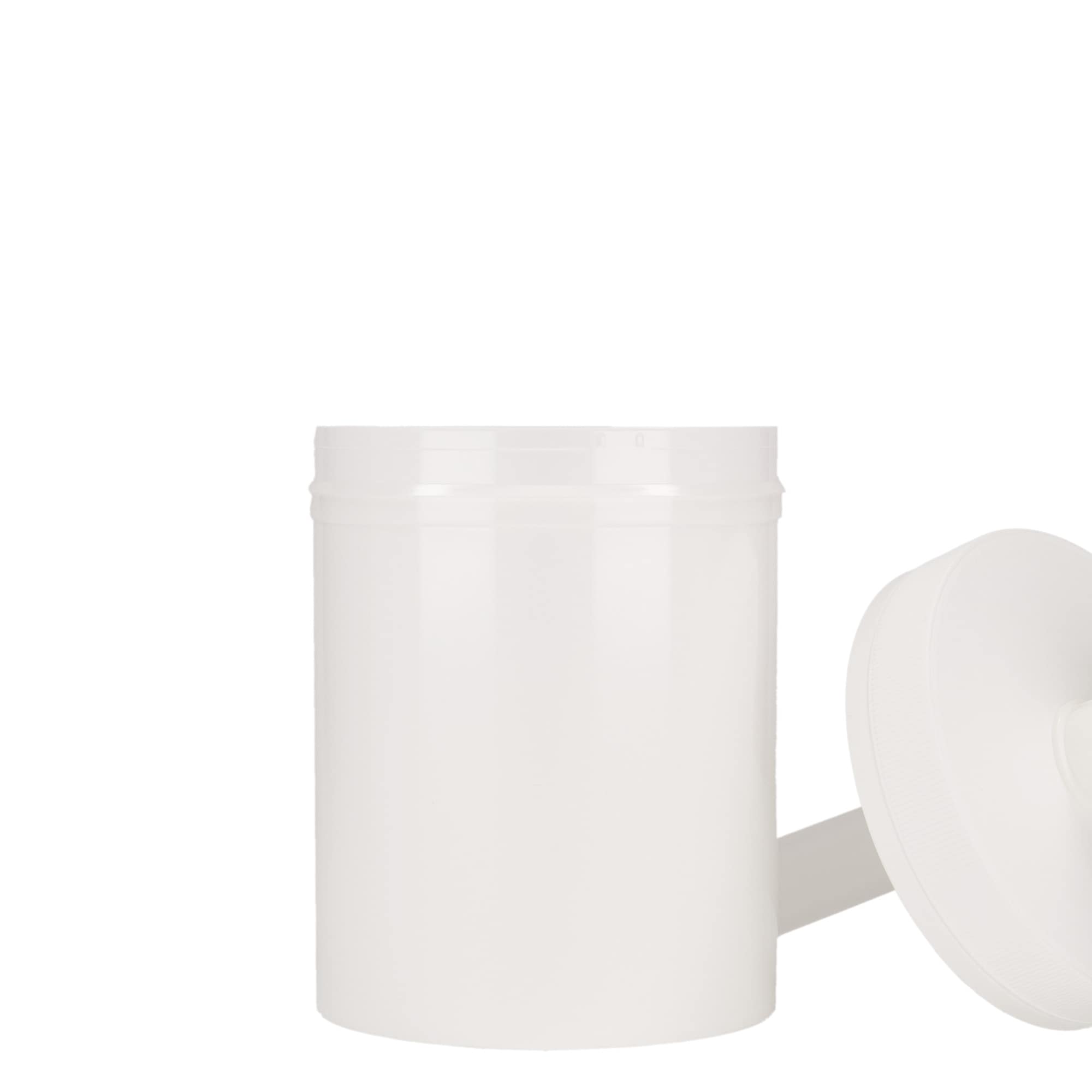 1.240 ml dispenserflaske 'Securibox', PP-plast, hvid, åbning: skruelåg